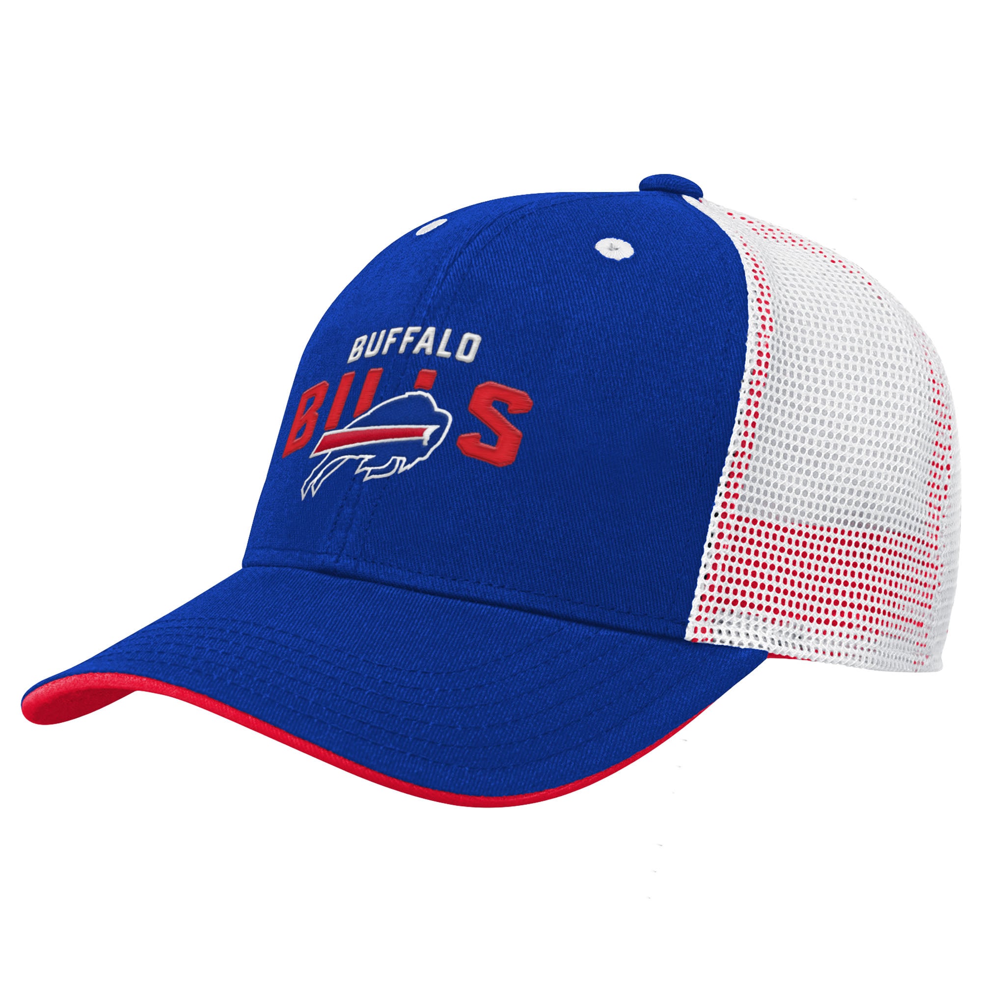 Casquette trucker ajustable Royal Buffalo Bills Core Lockup pour jeunes