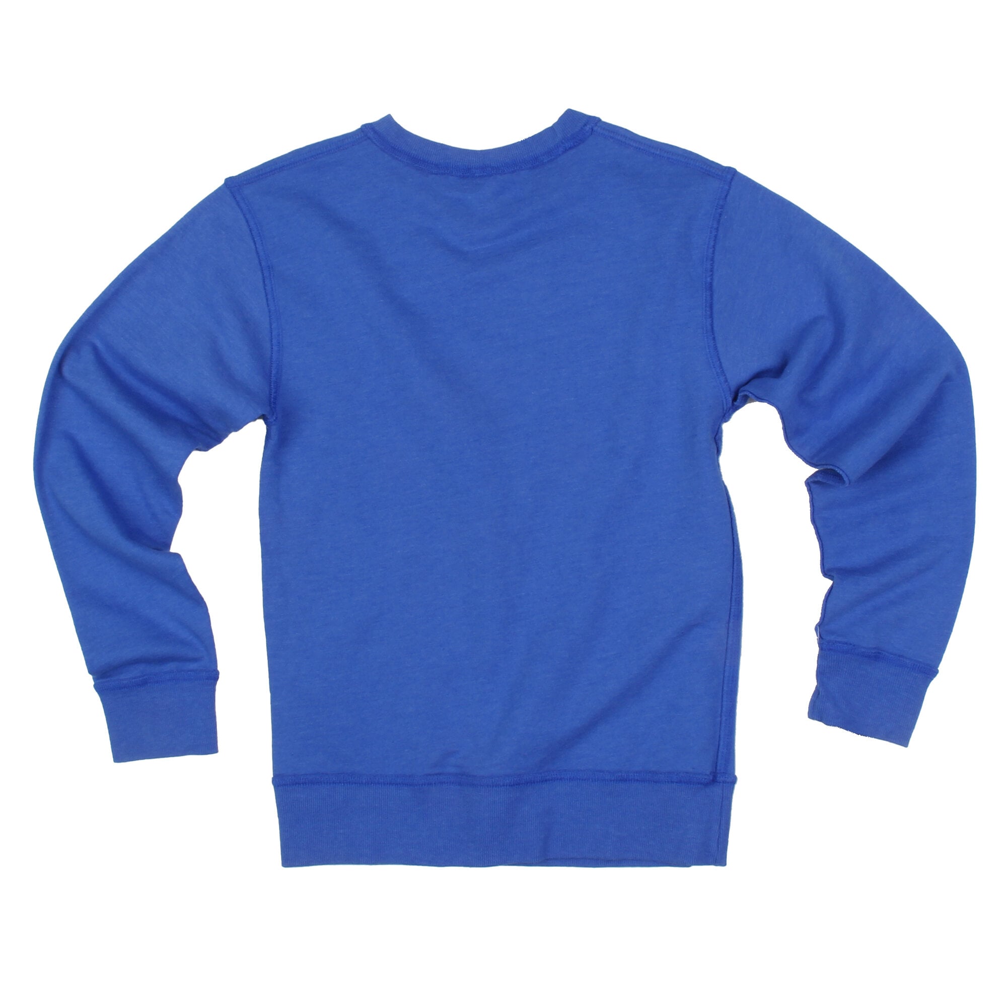 Youth Wes & Willy Royal Buffalo Bills Reversible Fleece Sweatshirt