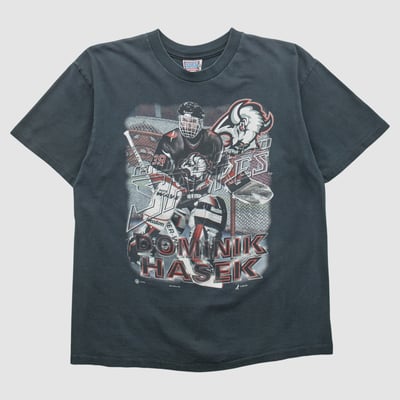 Buffalo Sabres Sports Attack 90s T-shirt - Black - S by Fanatics Real Vintage