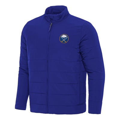 Buffalo Sabres Antigua Swelter Full-Zip Puffer Jacket - Royal