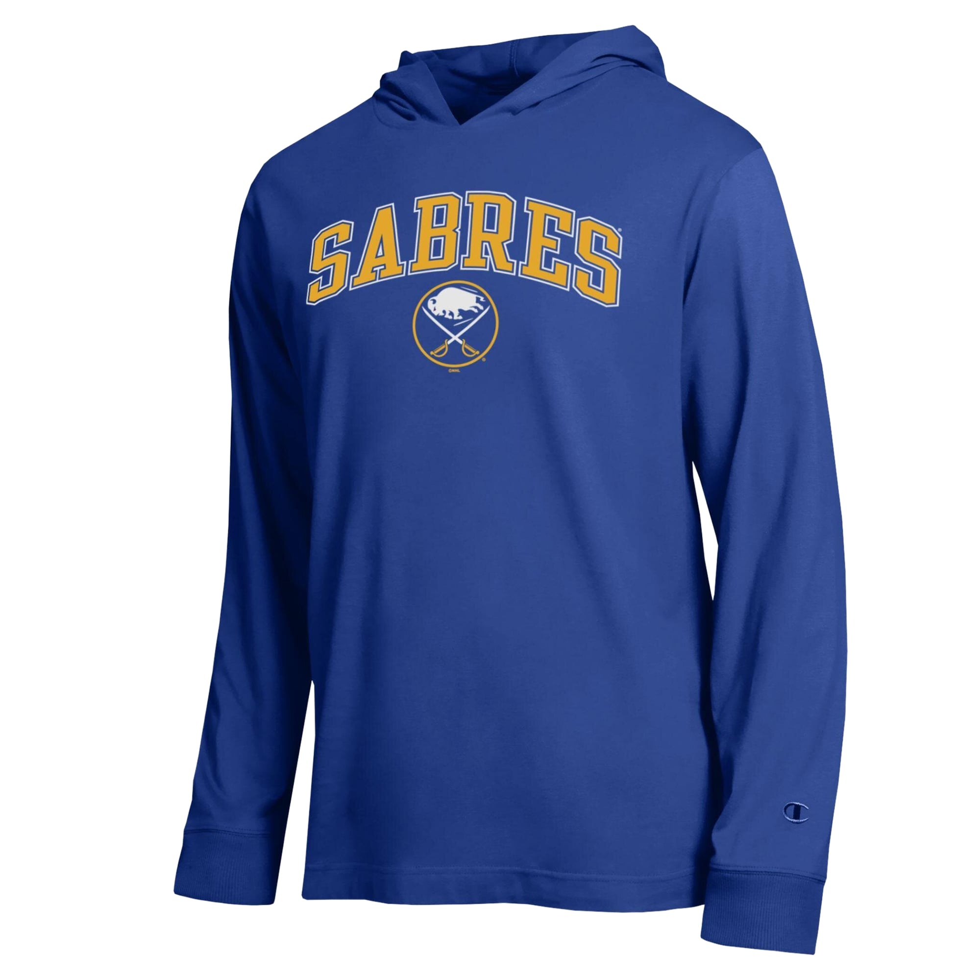 T-shirt à manches longues et capuche léger Champion Royal Buffalo Sabres All-Star pour homme