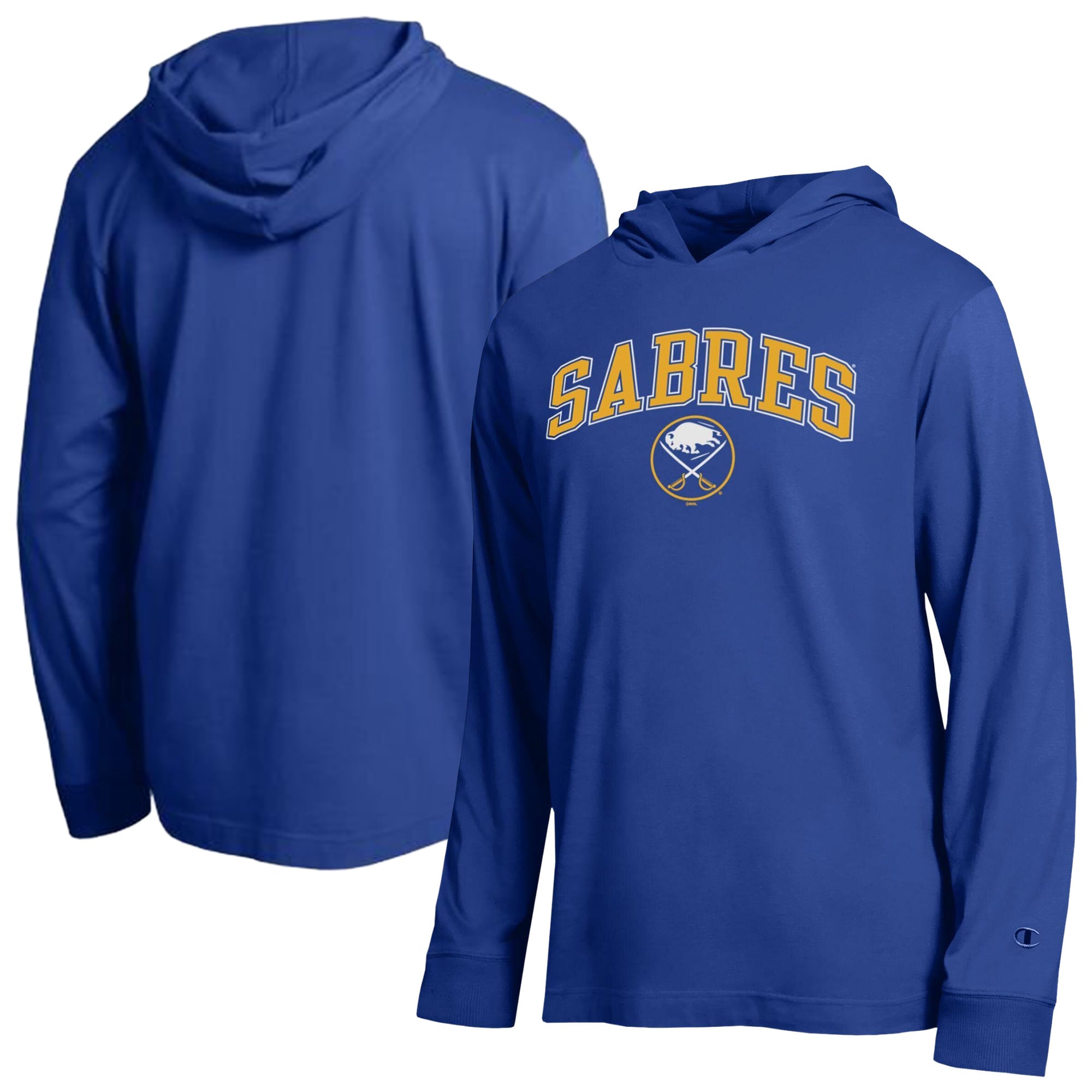 T-shirt à manches longues et capuche léger Champion Royal Buffalo Sabres All-Star pour homme