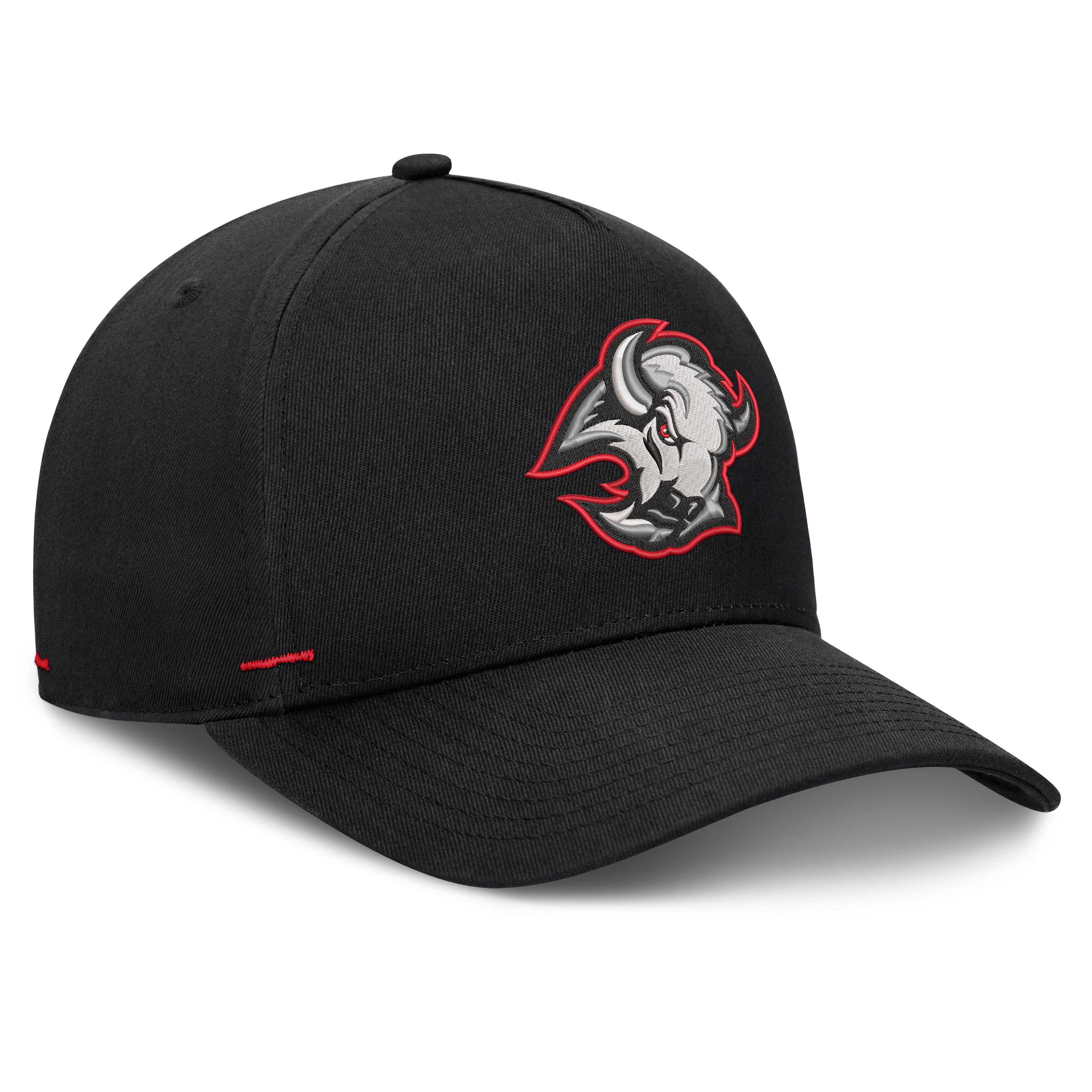 Casquette ajustable Fanatics Black Buffalo Sabres Alternate Authentic Pro Rink A-Frame pour homme