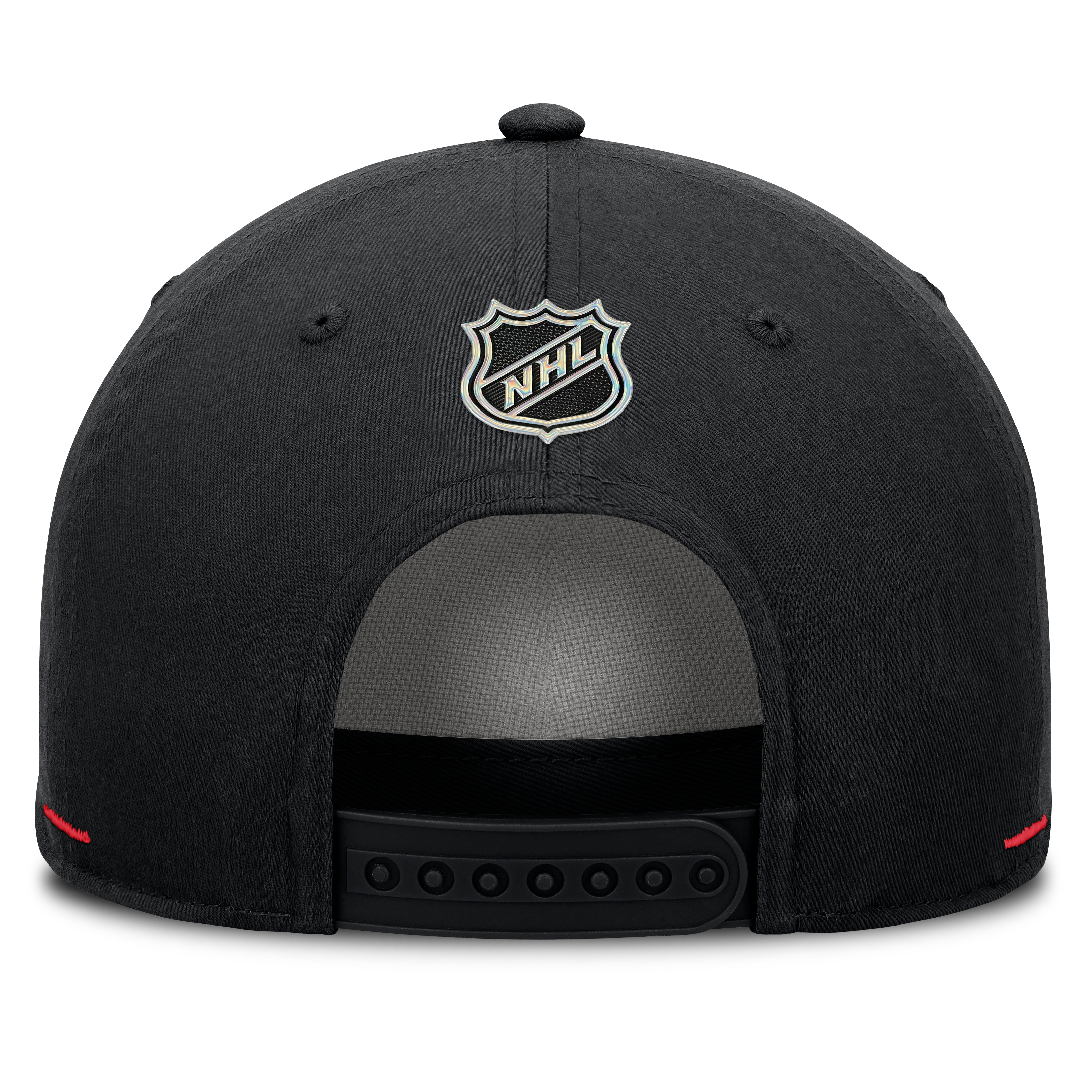 Casquette ajustable Fanatics Black Buffalo Sabres Alternate Authentic Pro Rink A-Frame pour homme