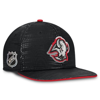 Men's Buffalo Sabres Fanatics Black Alternate Authentic Pro Rink Snapback Hat