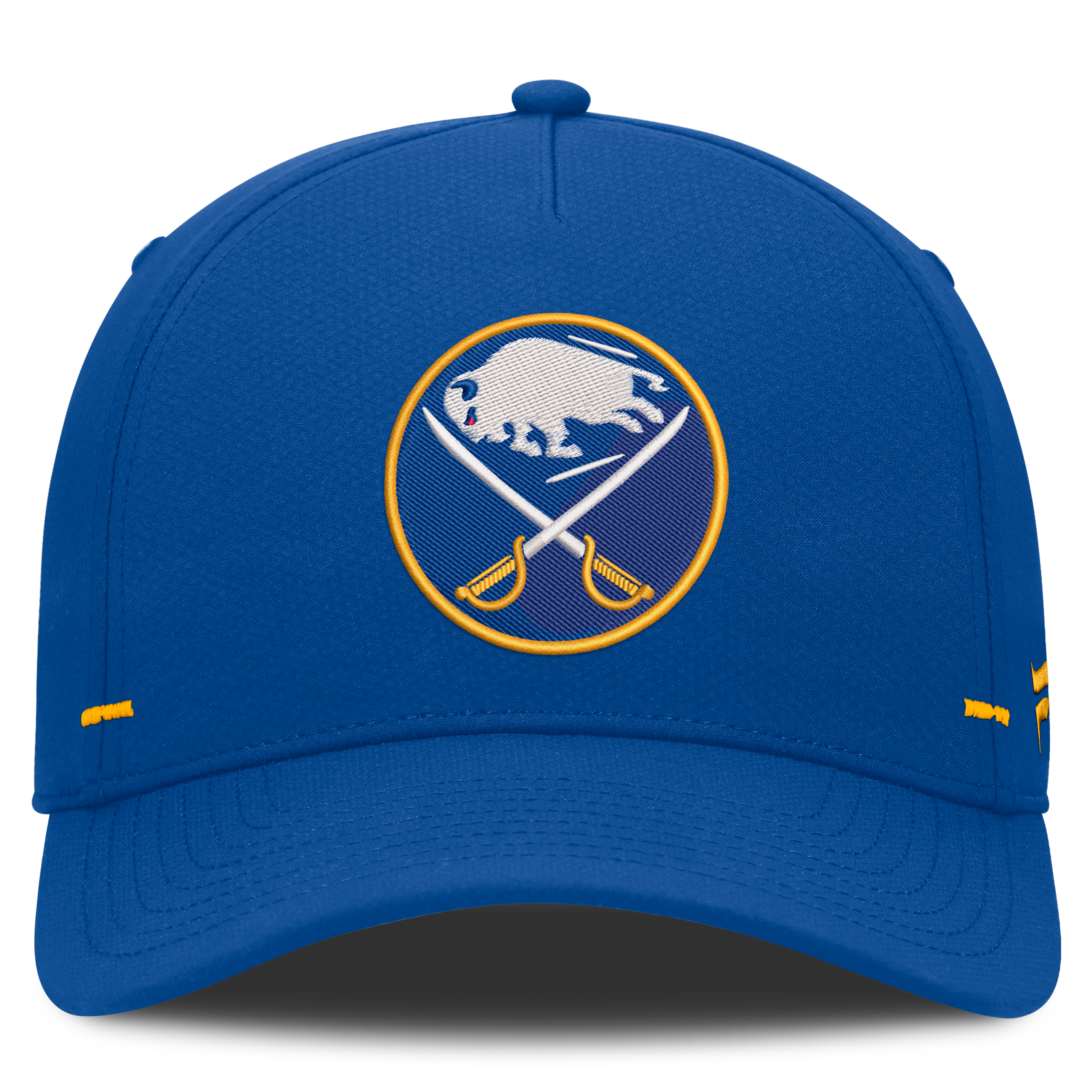 Men's Fanatics Royal Buffalo Sabres Authentic Pro Rink Bar Tacks A-Frame Adjustable Hat