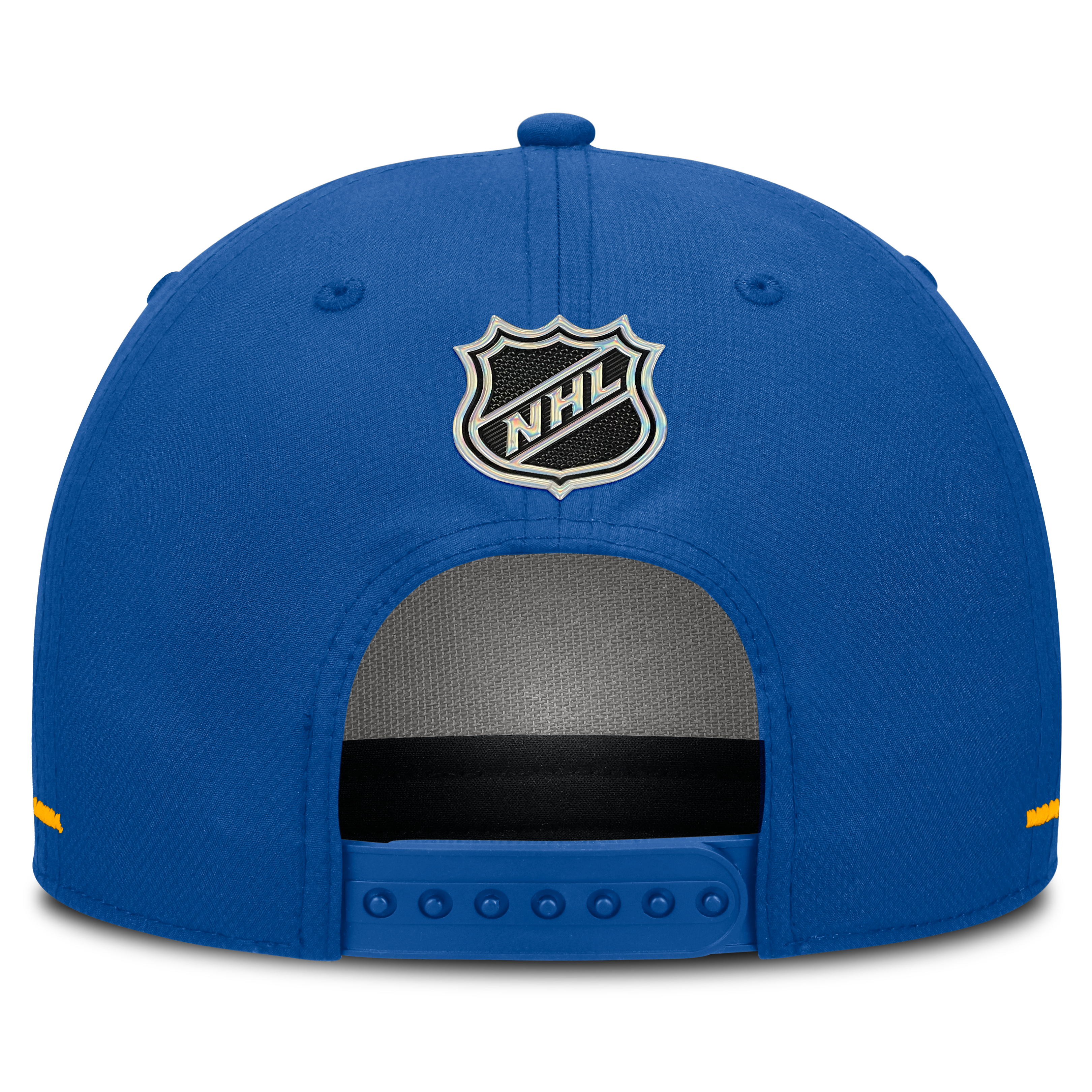 Men's Fanatics Royal Buffalo Sabres Authentic Pro Rink Bar Tacks A-Frame Adjustable Hat
