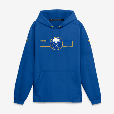 Buffalo Sabres Fanatics Authentic Pro Rink Fleece Pullover Hoodie - Royal