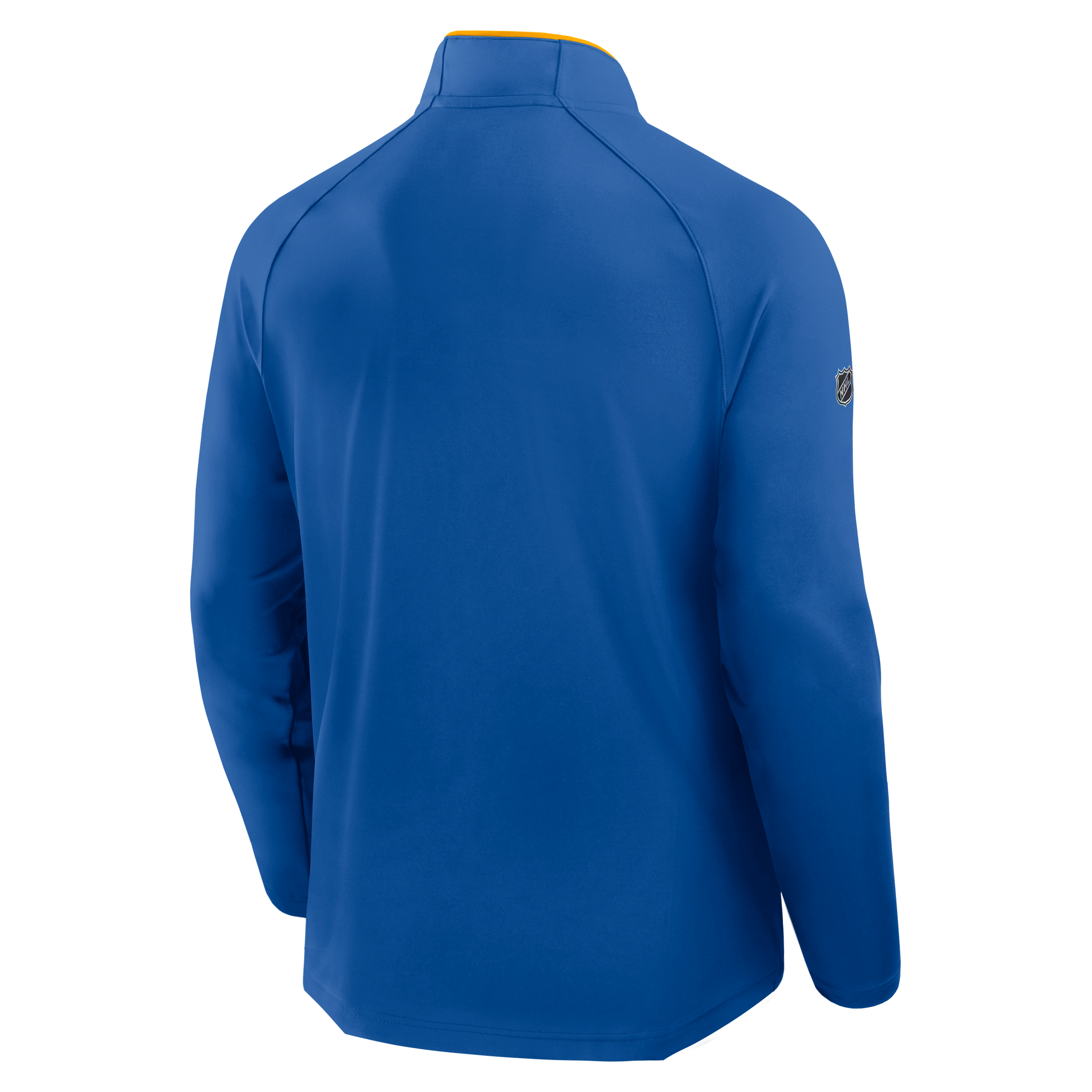 Pull-over léger à col zippé Fanatics Royal Buffalo Sabres Authentic Pro Rink pour homme