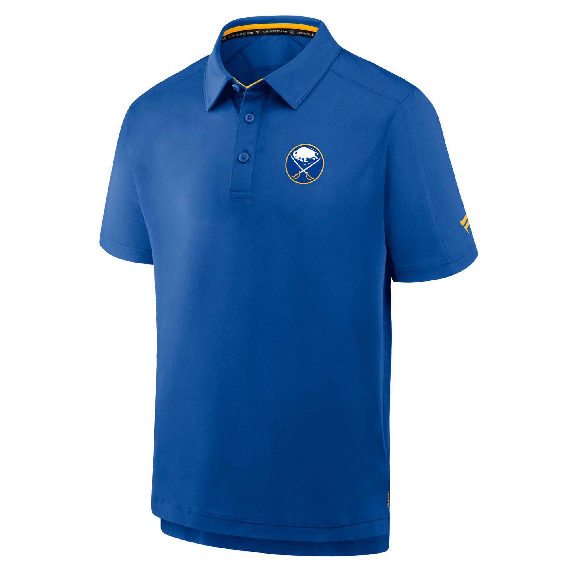 Polo de patinoire authentique Fanatics Royal Buffalo Sabres pour homme