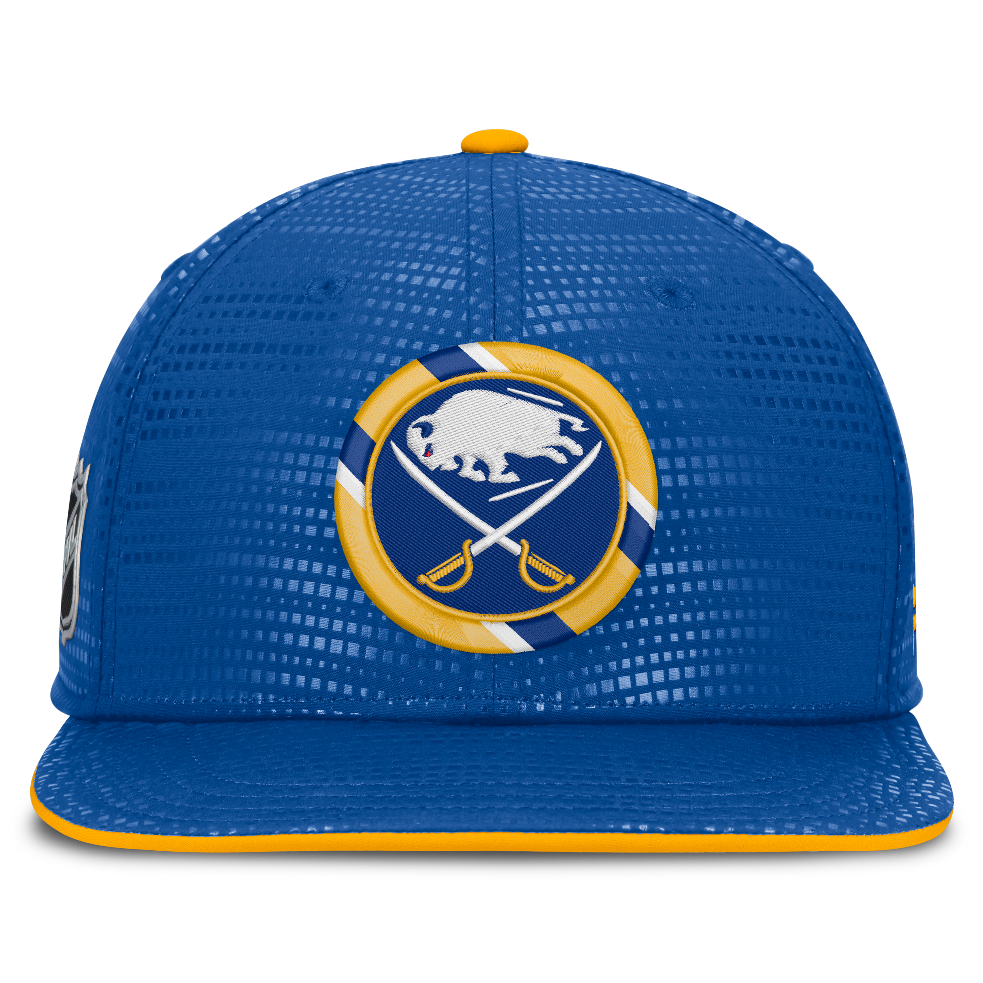 Casquette à visière carrée authentique Fanatics Royal Buffalo Sabres pour homme