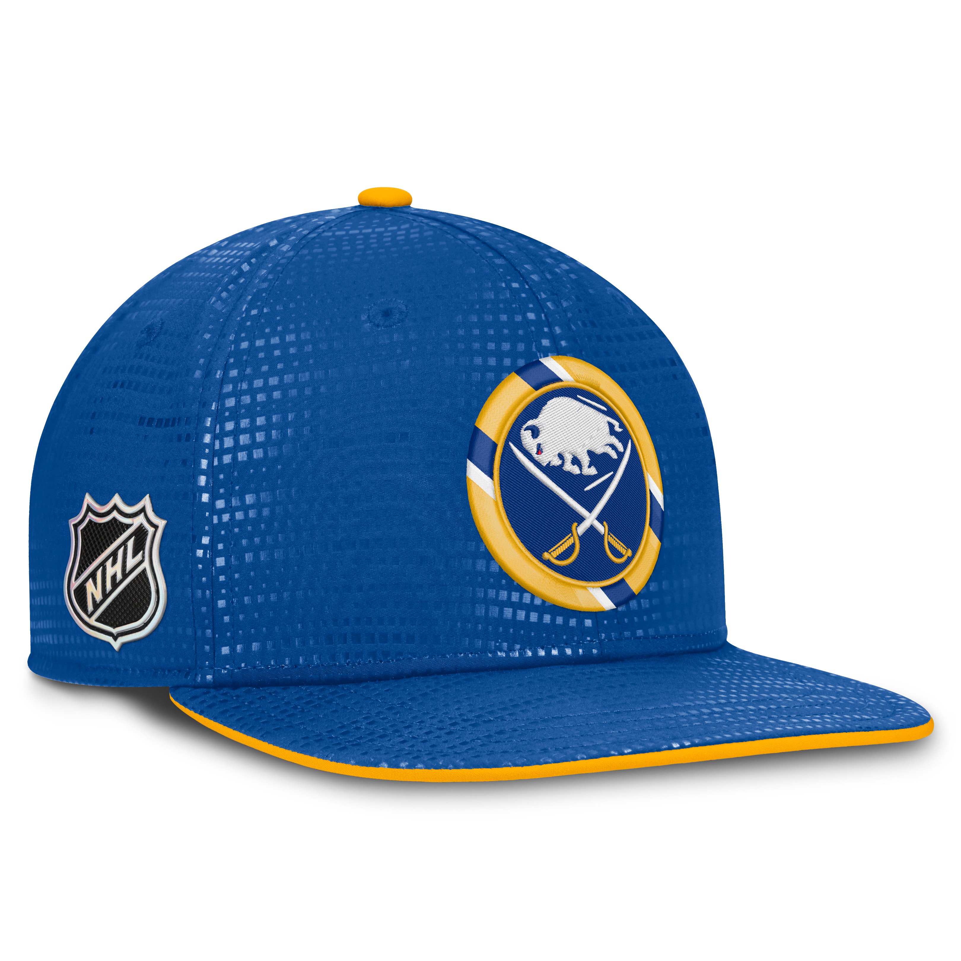 Casquette à visière carrée authentique Fanatics Royal Buffalo Sabres pour homme