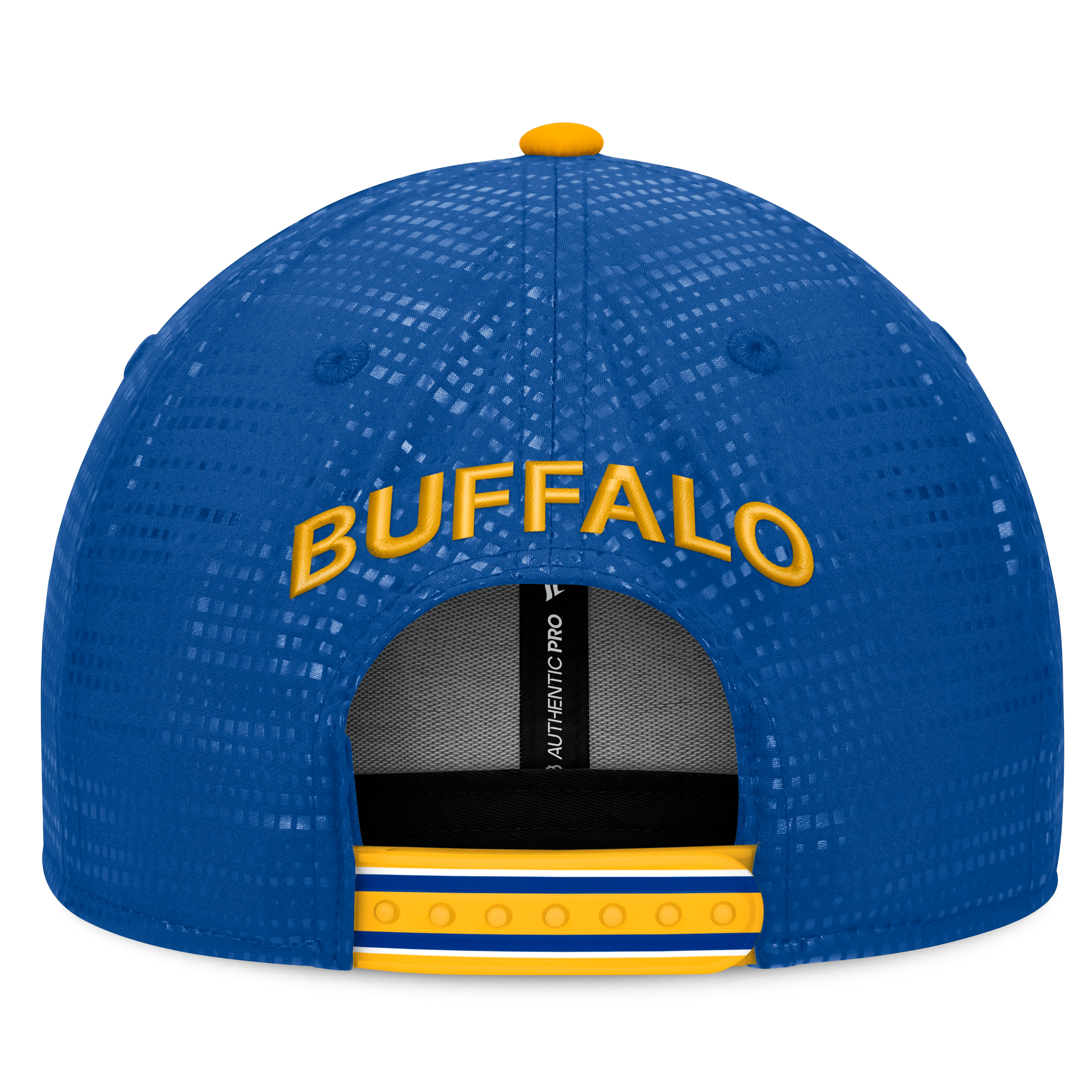 Casquette à visière carrée authentique Fanatics Royal Buffalo Sabres pour homme