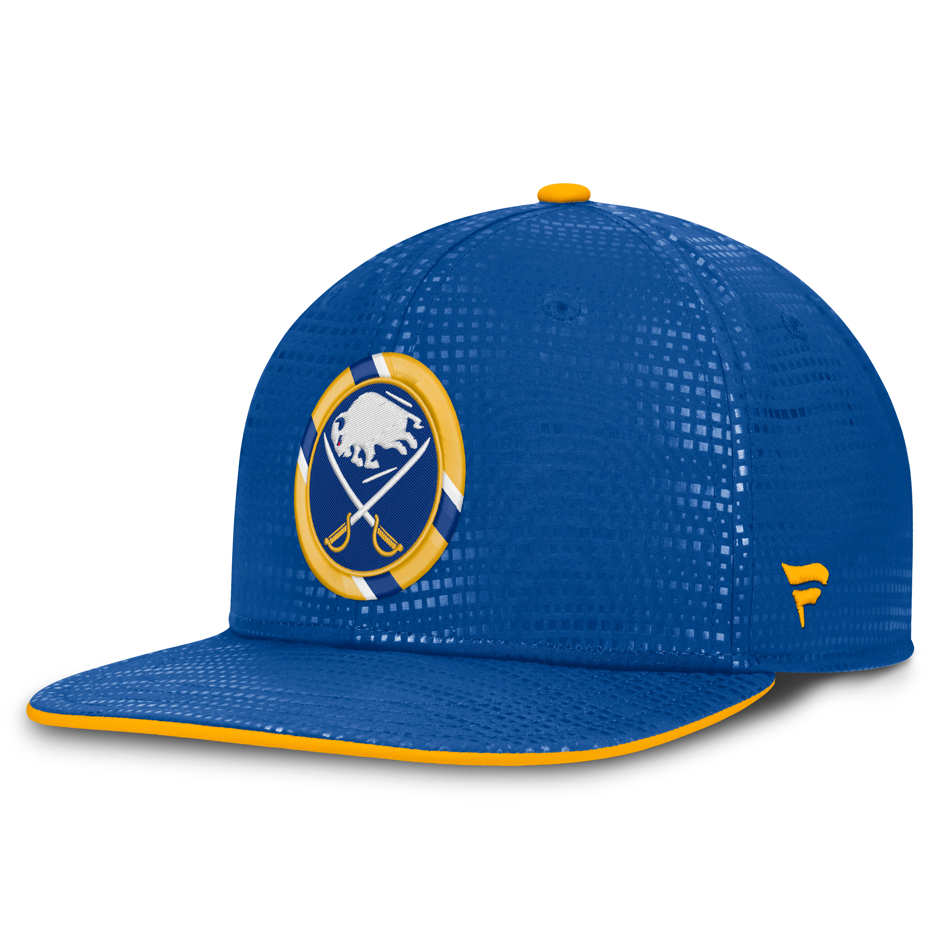 Casquette à visière carrée authentique Fanatics Royal Buffalo Sabres pour homme