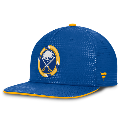 Buffalo Sabres Fanatics Authentic Pro Rink Square Visor Snapback Hat - Royal