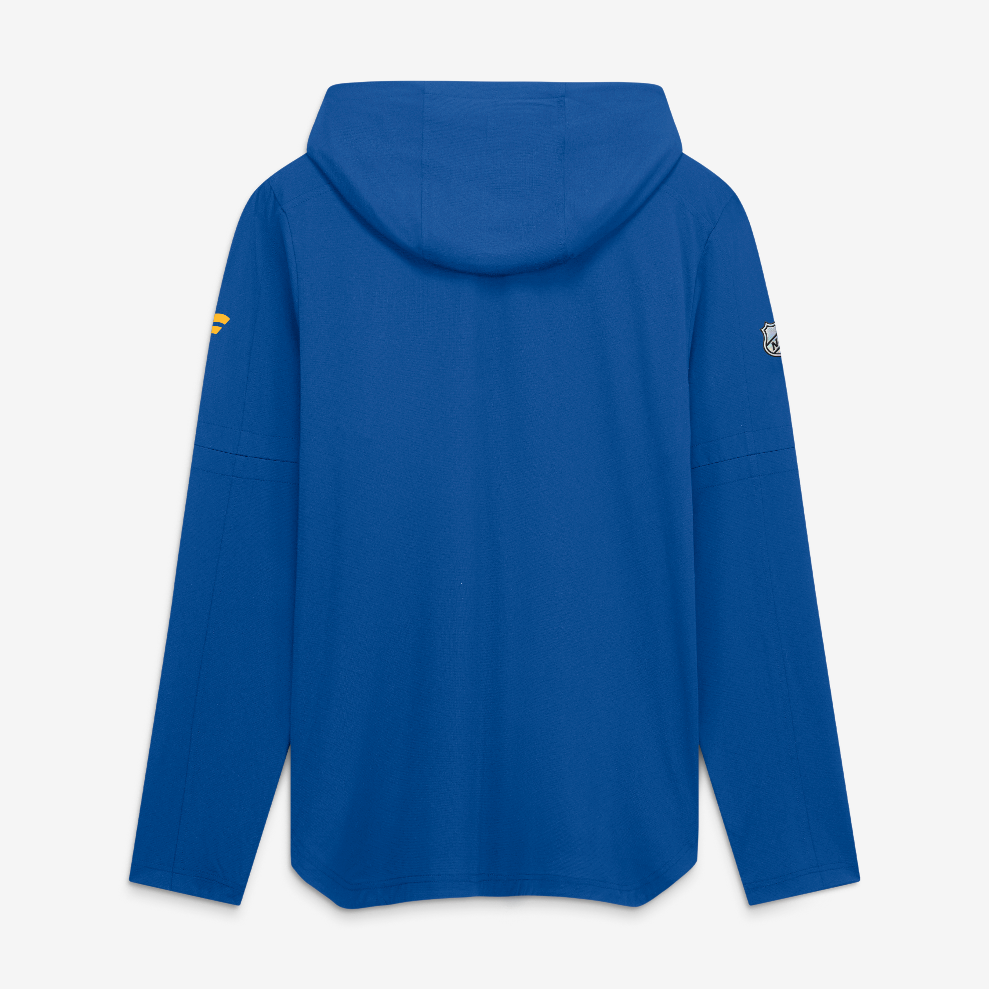 Sweat à capuche léger authentique Pro Train des Sabres de Buffalo Royal Fanatics pour homme