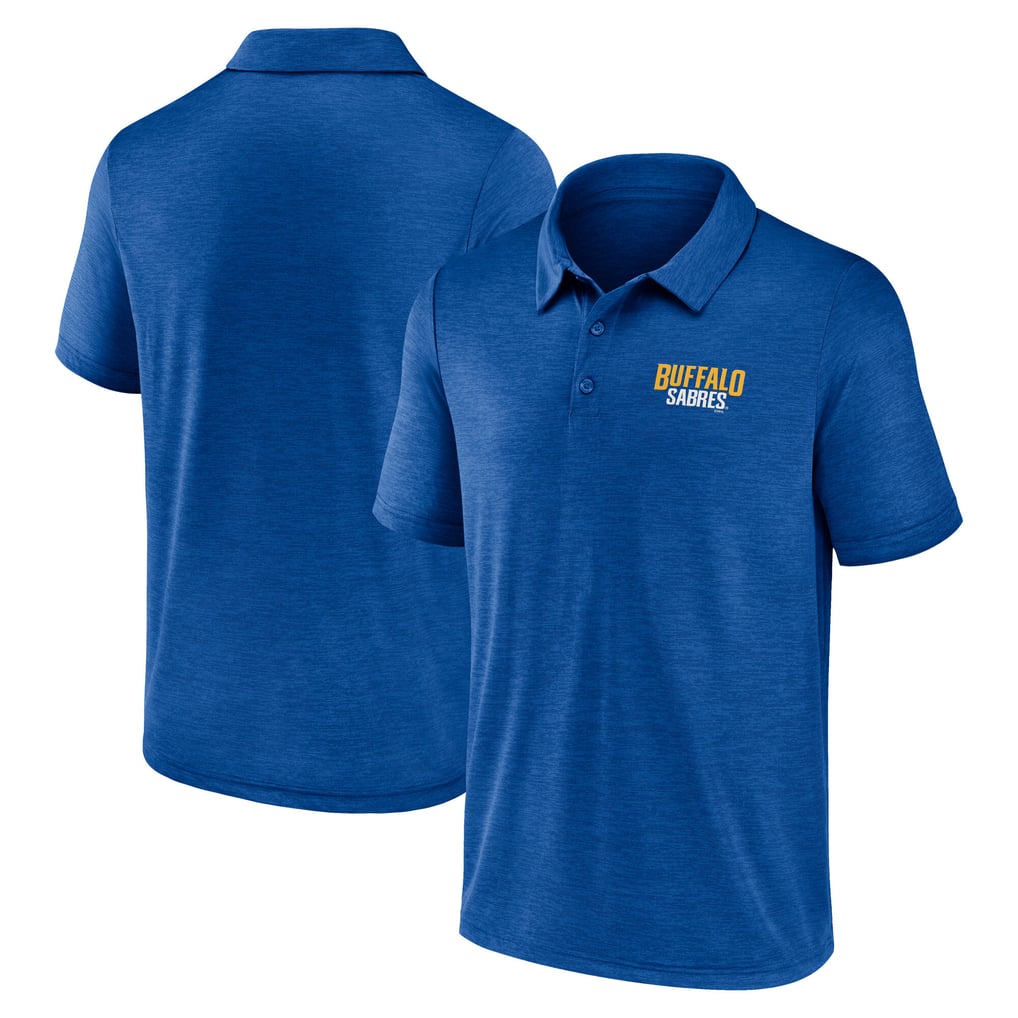Men's Buffalo Sabres Logo Athletic Royal Unstoppable Polo