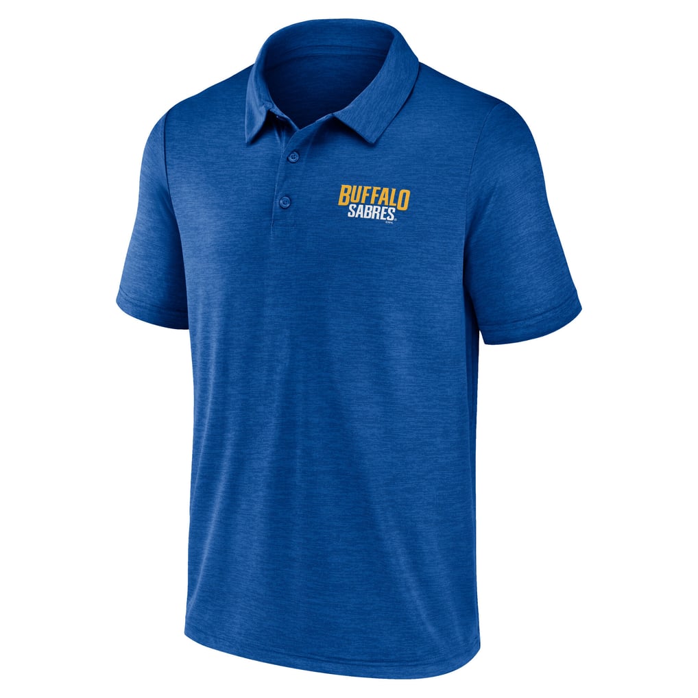 Men's Buffalo Sabres Logo Athletic Royal Unstoppable Polo