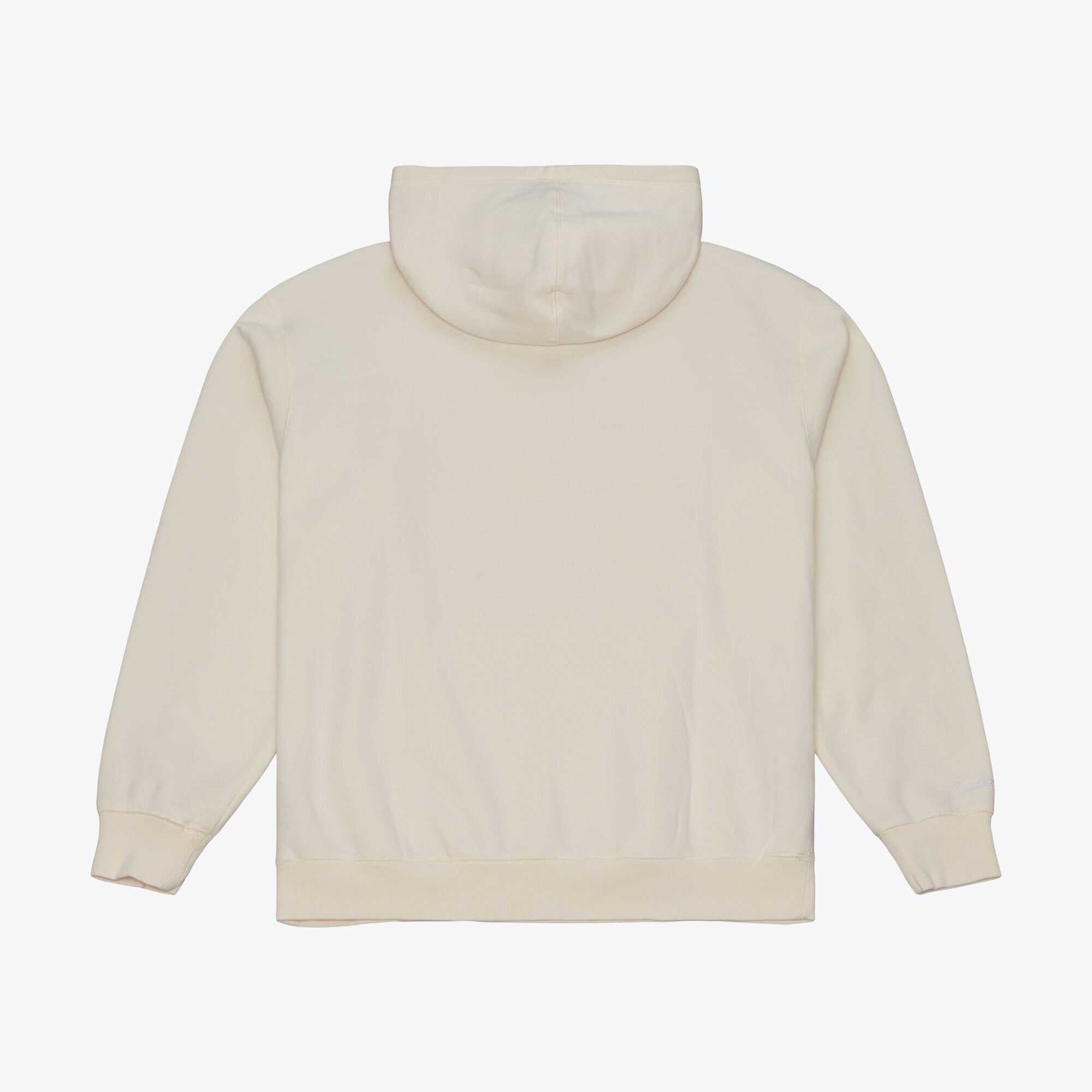 Men's Mitchell & Ness Cream Buffalo Sabres Core Essentials Hoodie