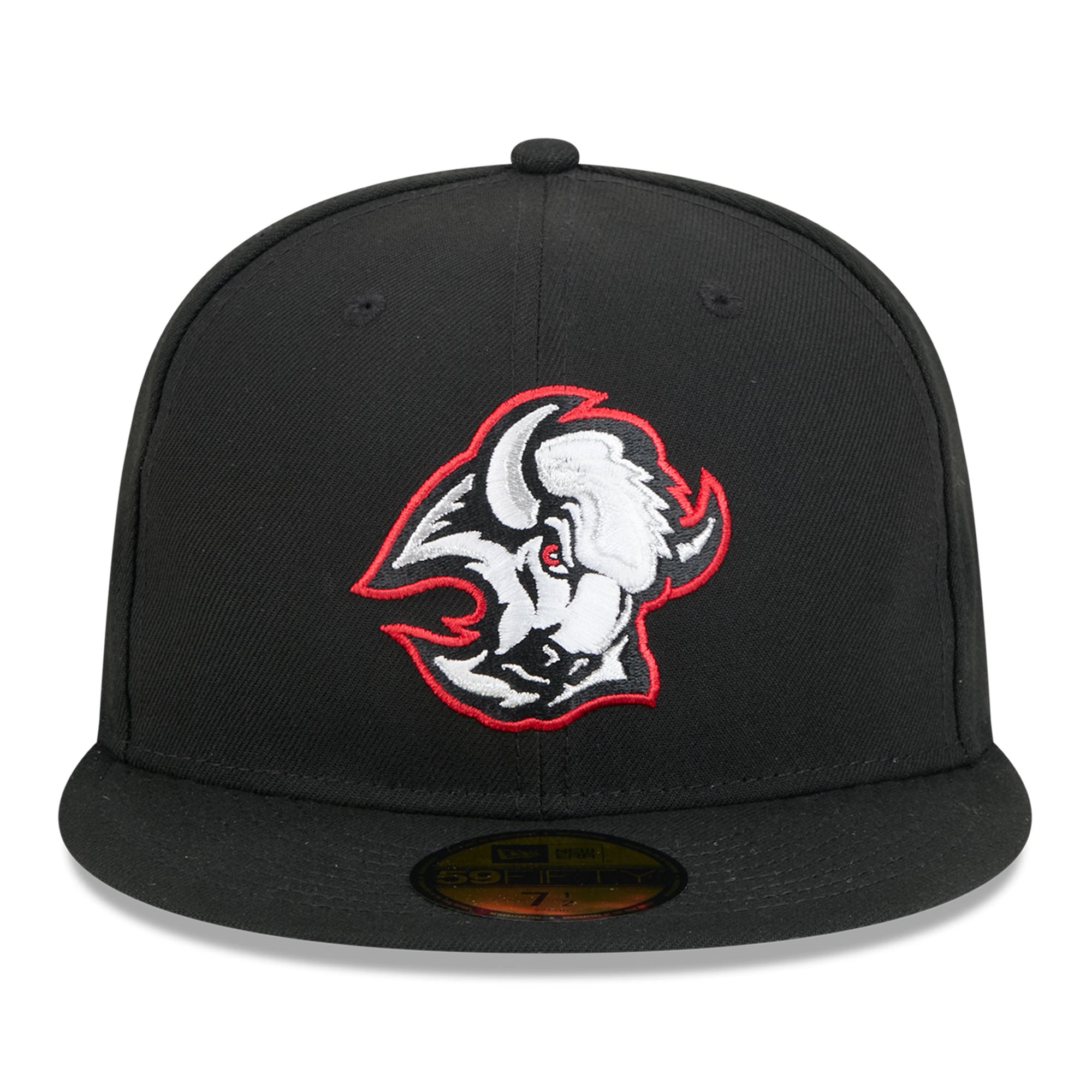 Casquette ajustée New Era Black Buffalo Sabres Core 59FIFTY pour homme