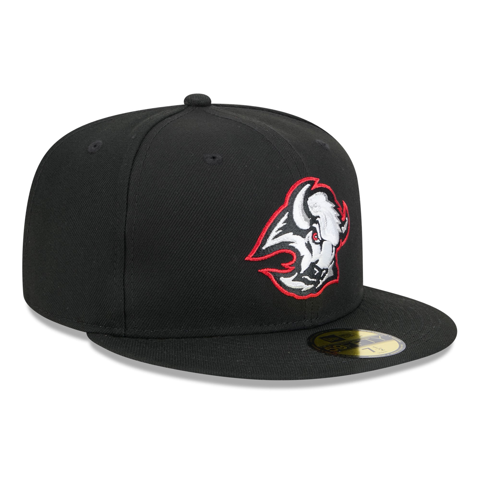Casquette ajustée New Era Black Buffalo Sabres Core 59FIFTY pour homme