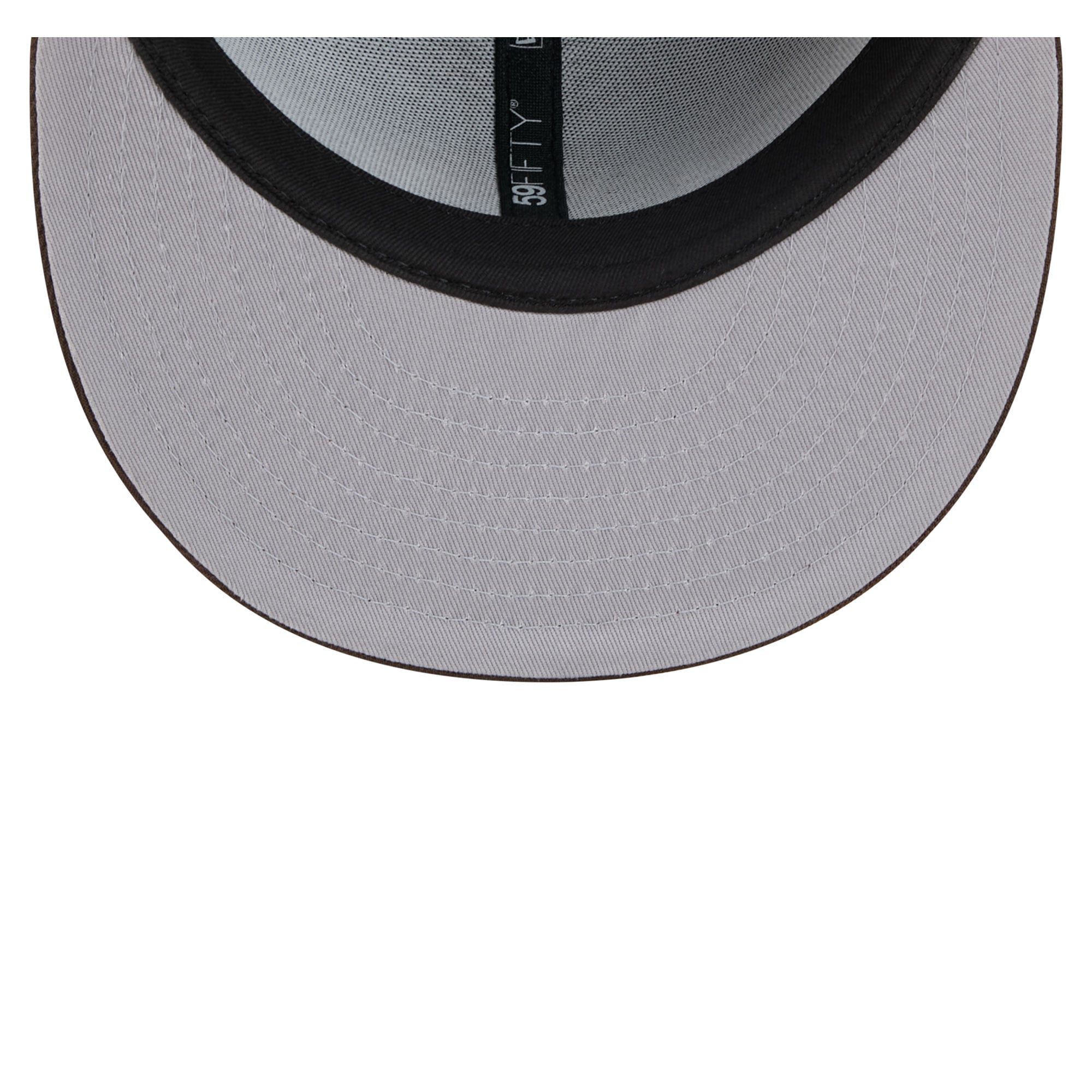 Men's New Era Charcoal/Brown Buffalo Sabres Wood Tones 59FIFTY Fitted Hat