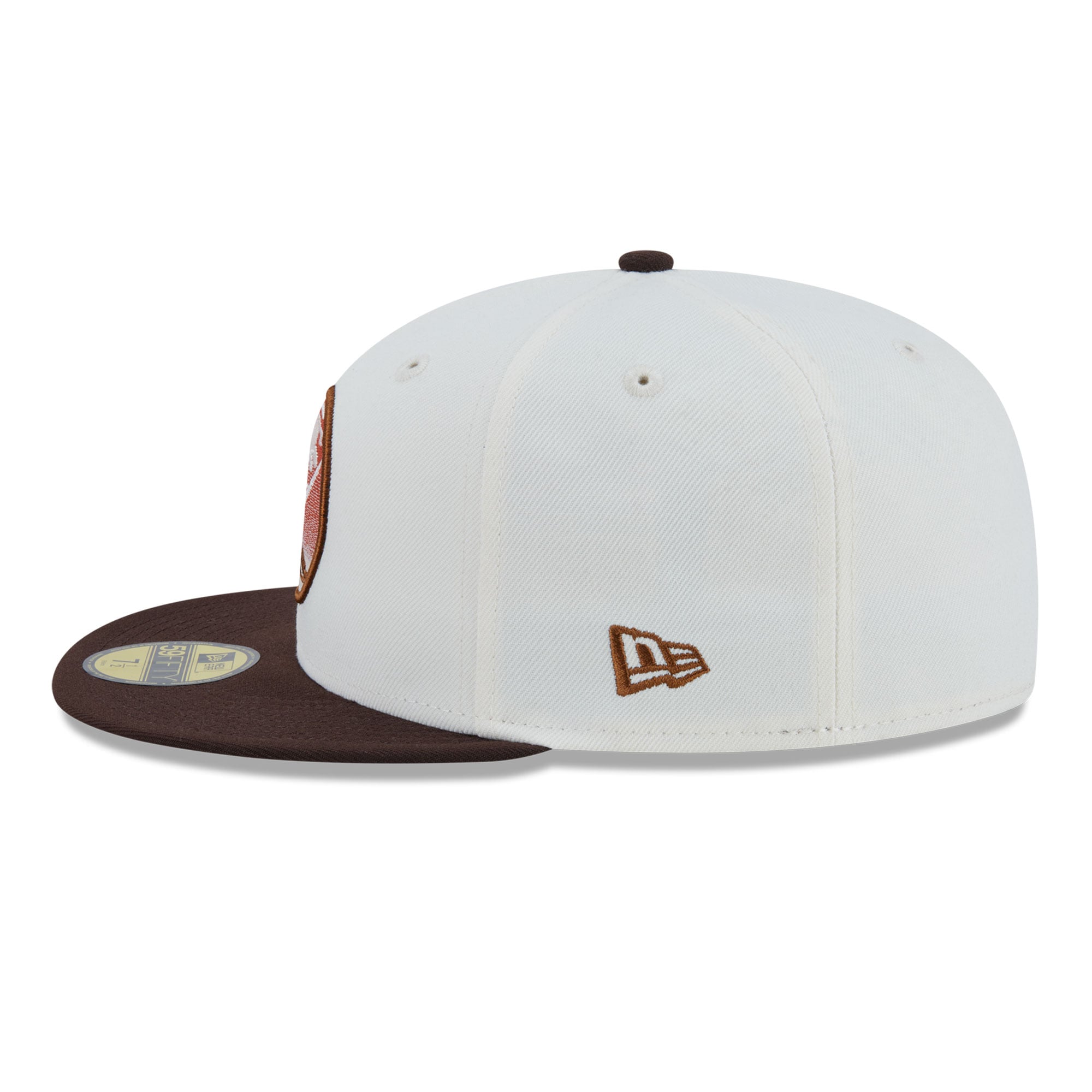 Casquette ajustée New Era 59FIFTY pour homme, couleur crème Buffalo Sabres, motif citrouille épicée