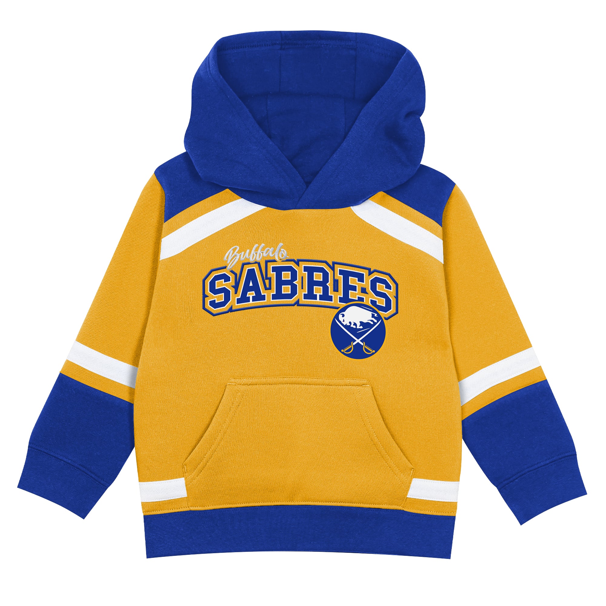 Ensemble sweat à capuche et pantalon Outerstuff or/royal Buffalo Sabres Ice Explorer pour tout-petit
