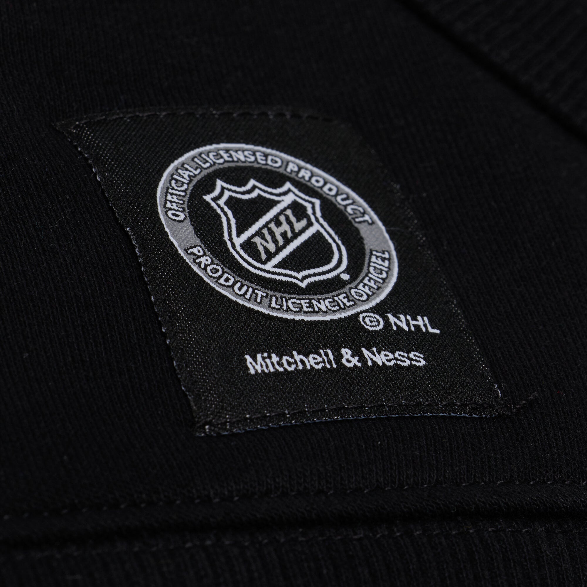Women's Mitchell & Ness  White/Black Buffalo Sabres Head Coach Hoodie