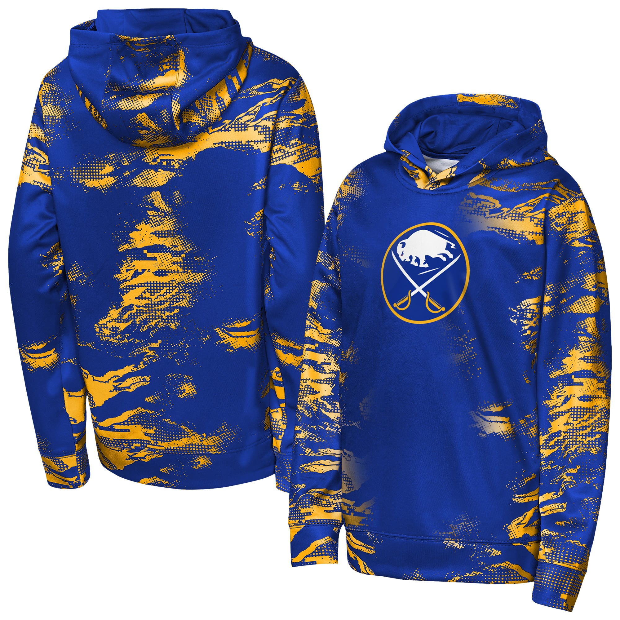Sweat à capuche Youth Outerstuff Royal Buffalo Sabres Team Dynamics