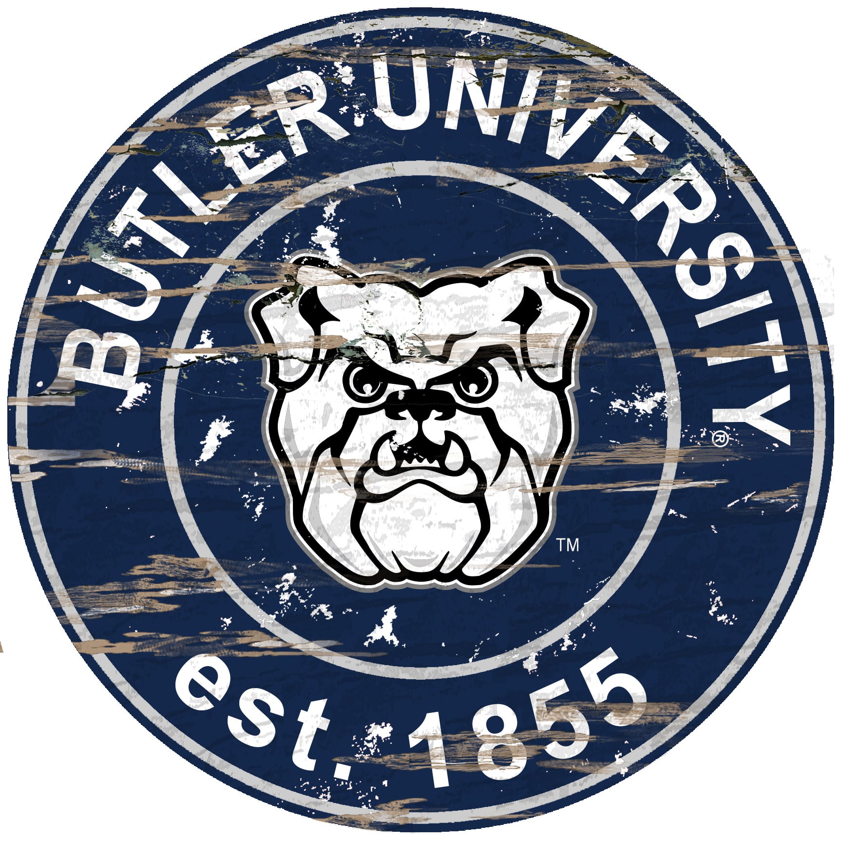 Butler University Sticker Butler Bulldog Clipart Images