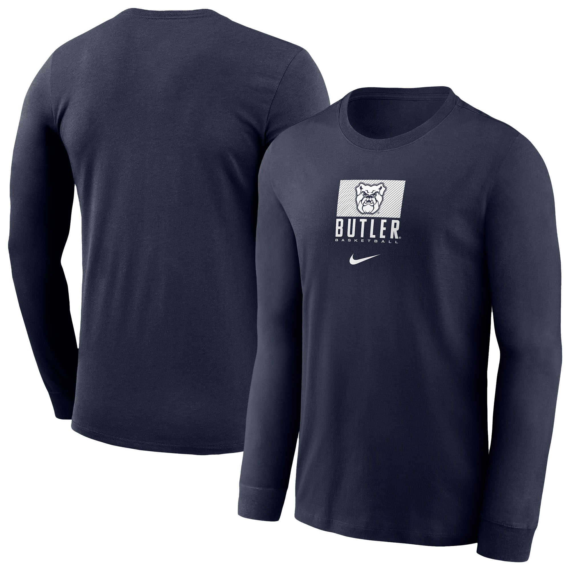 T-shirt à manches longues Nike Dri-FIT Legend bleu marine Butler Bulldogs pour homme