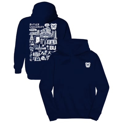 Butler Bulldogs Kids Hoodies, Bulldogs Sweatshirts, Fleece