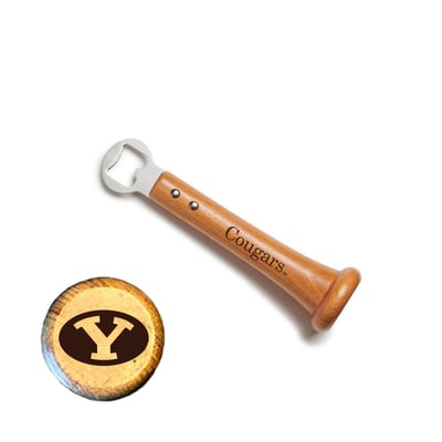 BYU Cougars Jardine Baseball BBQ Pickoff Bottle Opener