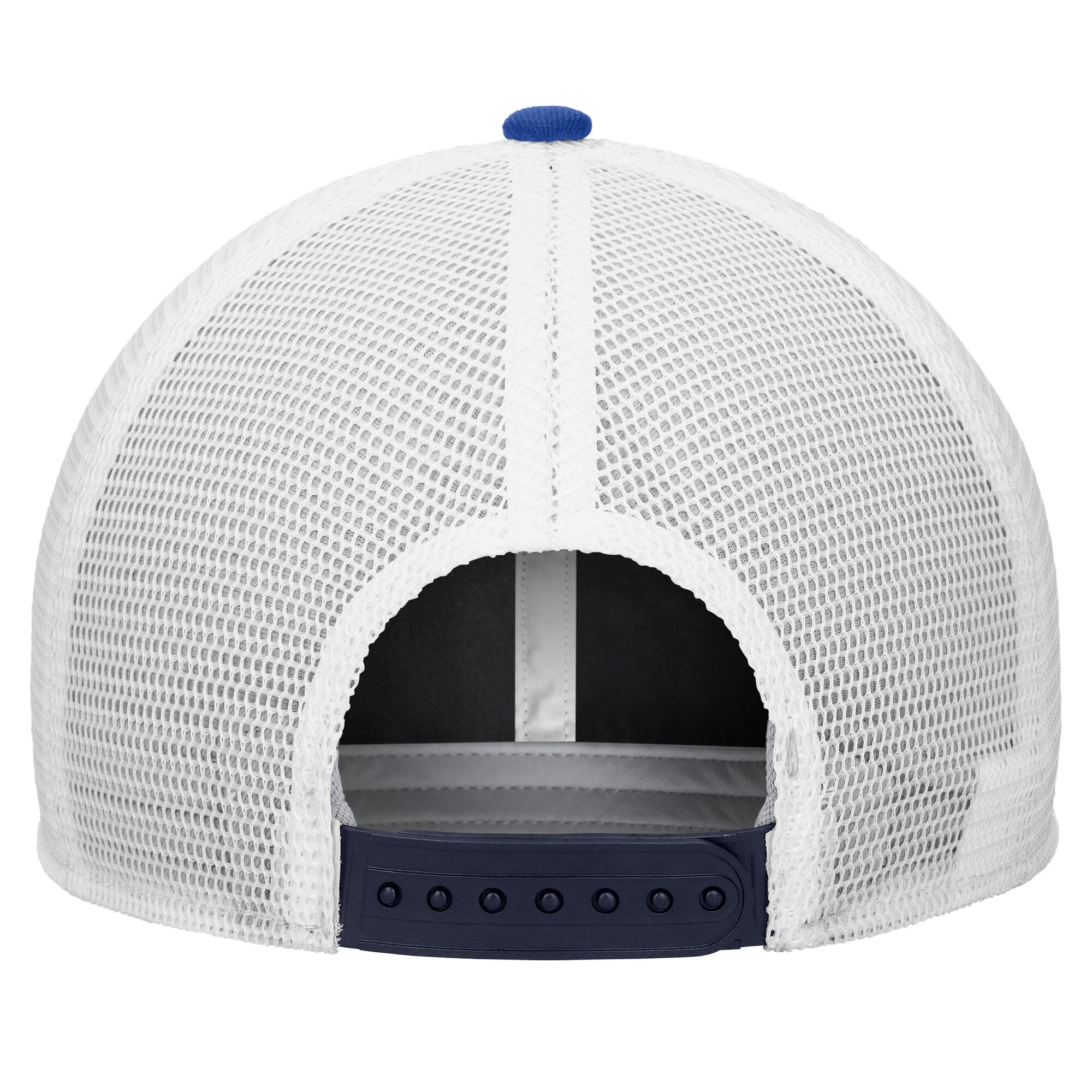 Casquette trucker ajustable Nike bleu marine BYU Cougars Legacy Mascot pour homme