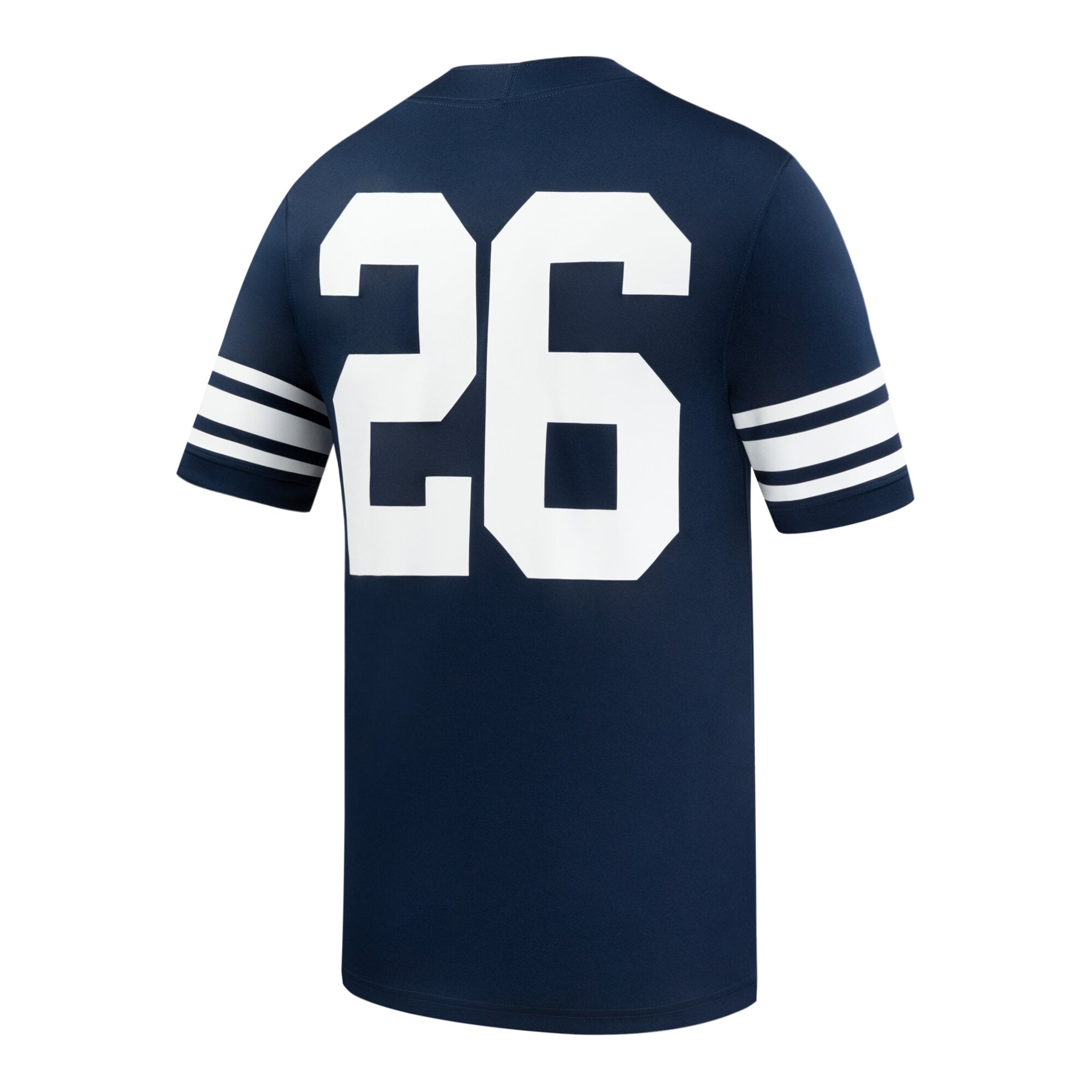 Maillot de football américain réplique domicile Nike n° 26 bleu marine des BYU Cougars pour homme