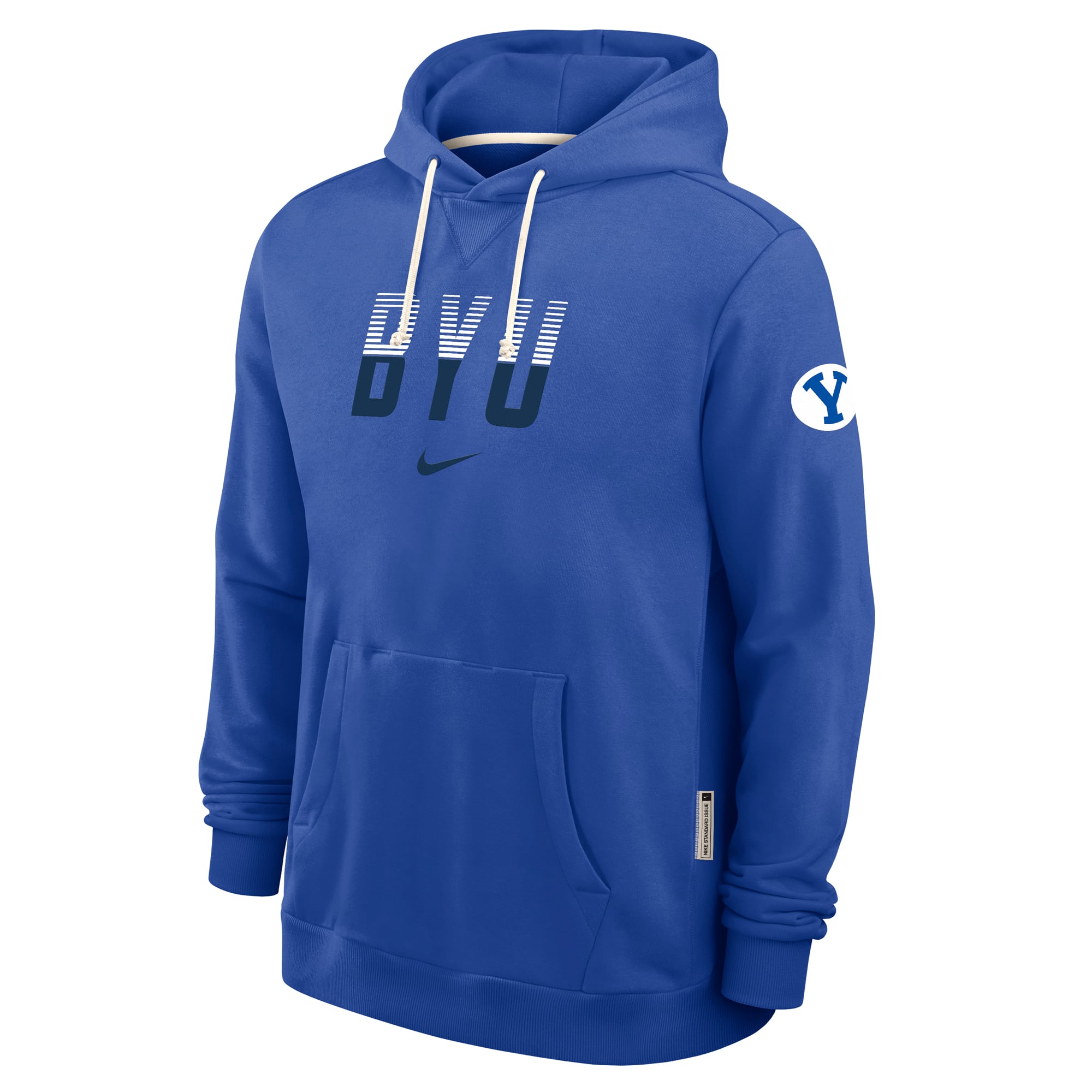 Men's Nike Royal BYU Cougars 2026 Sideline Standard Issue Dri-FIT Hoodie
