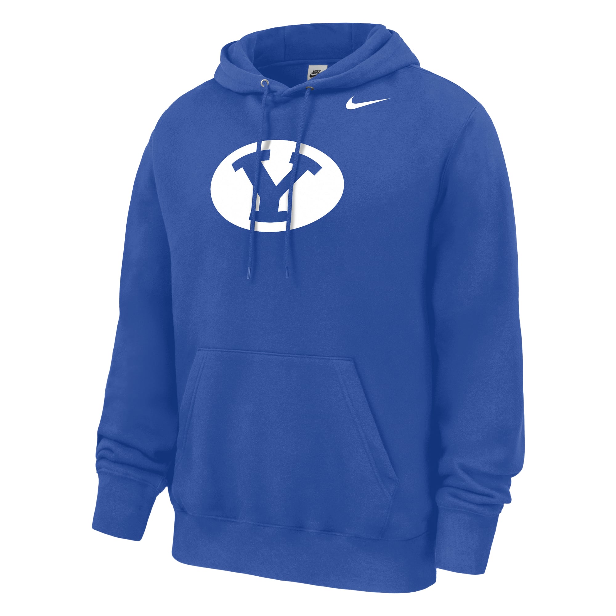 Sweat à capuche en polaire Nike Royal BYU Cougars Club pour homme