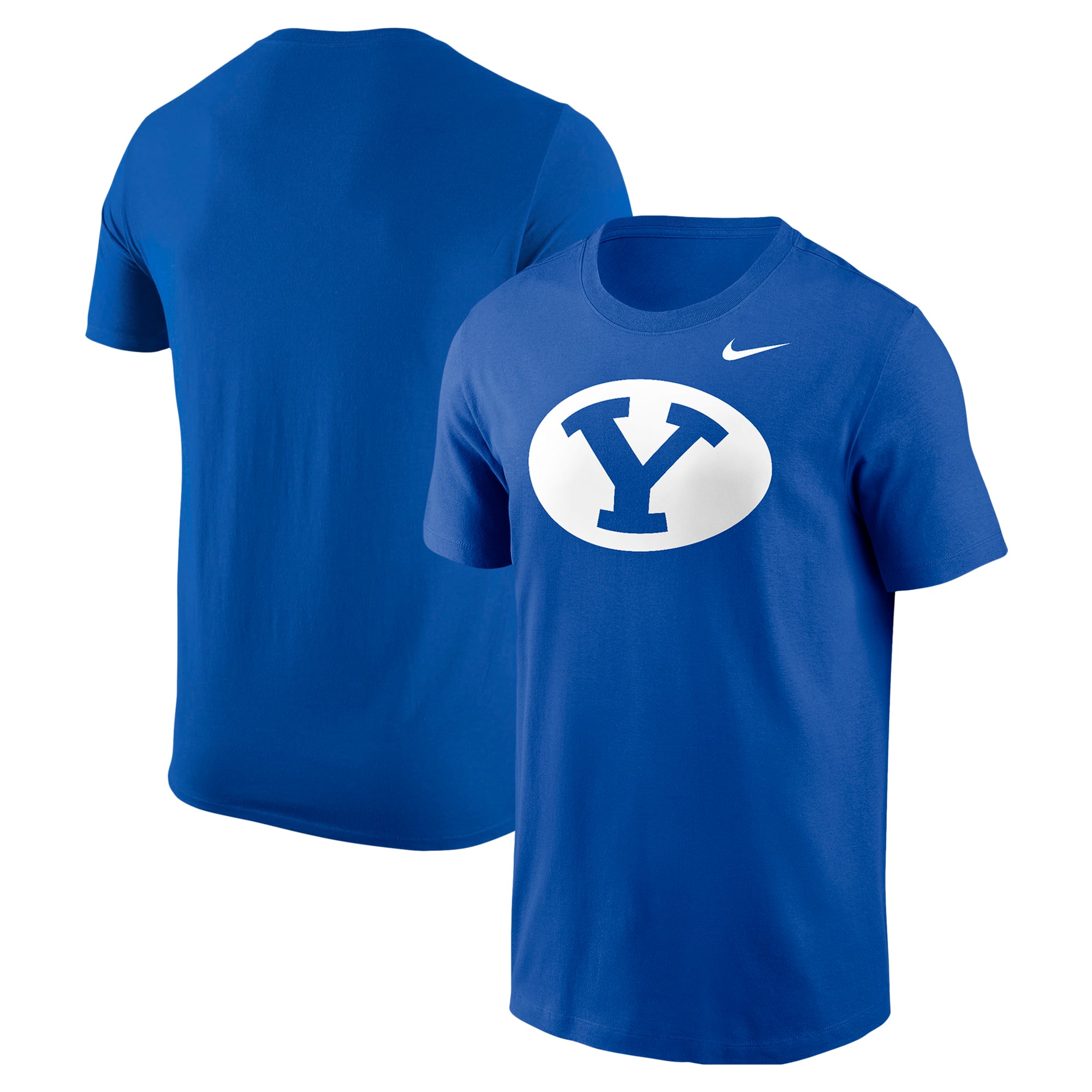 Men's Nike Royal BYU Cougars Logo T-Shirt