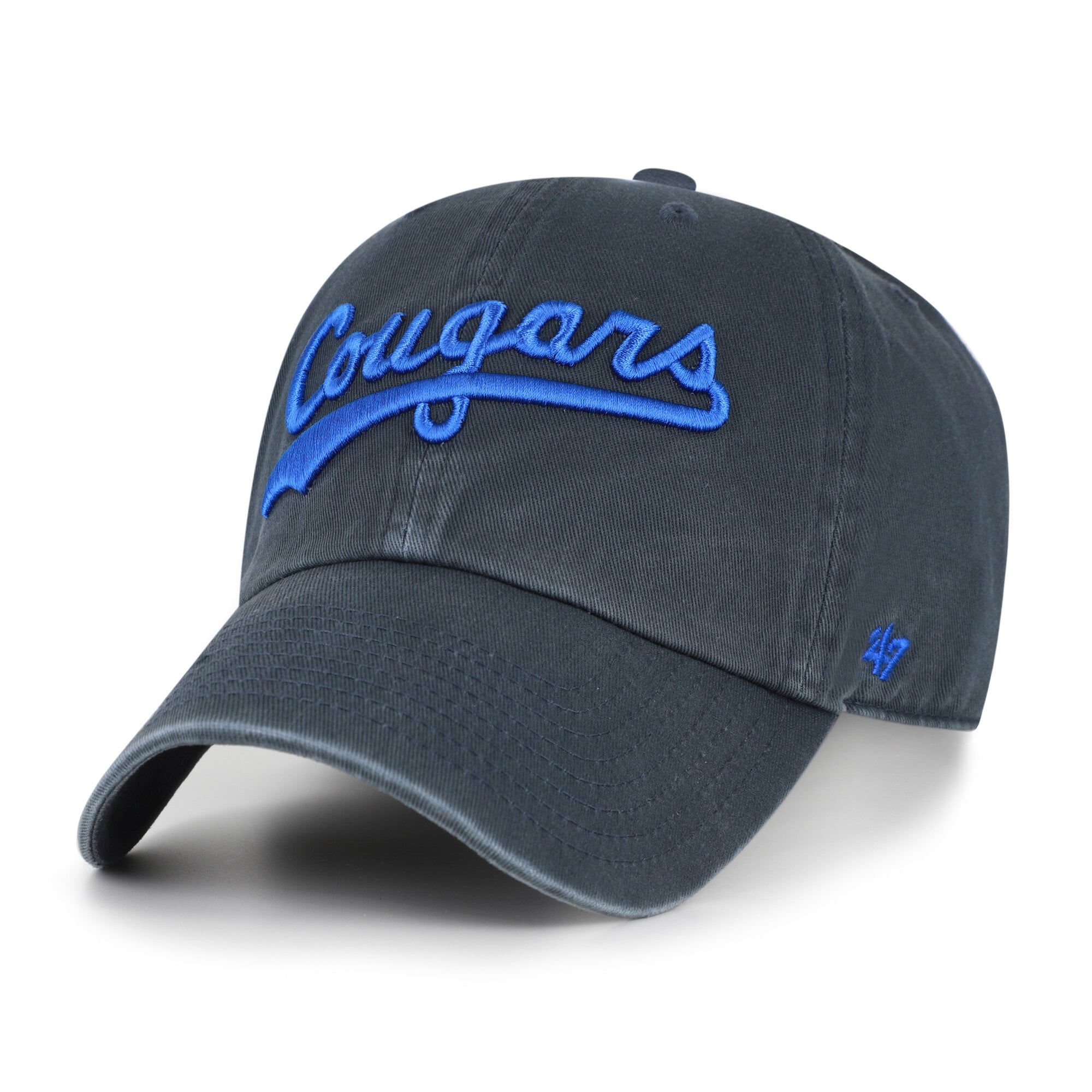 Casquette unisexe ajustable '47 BYU Cougars Navy Vault Clean Up