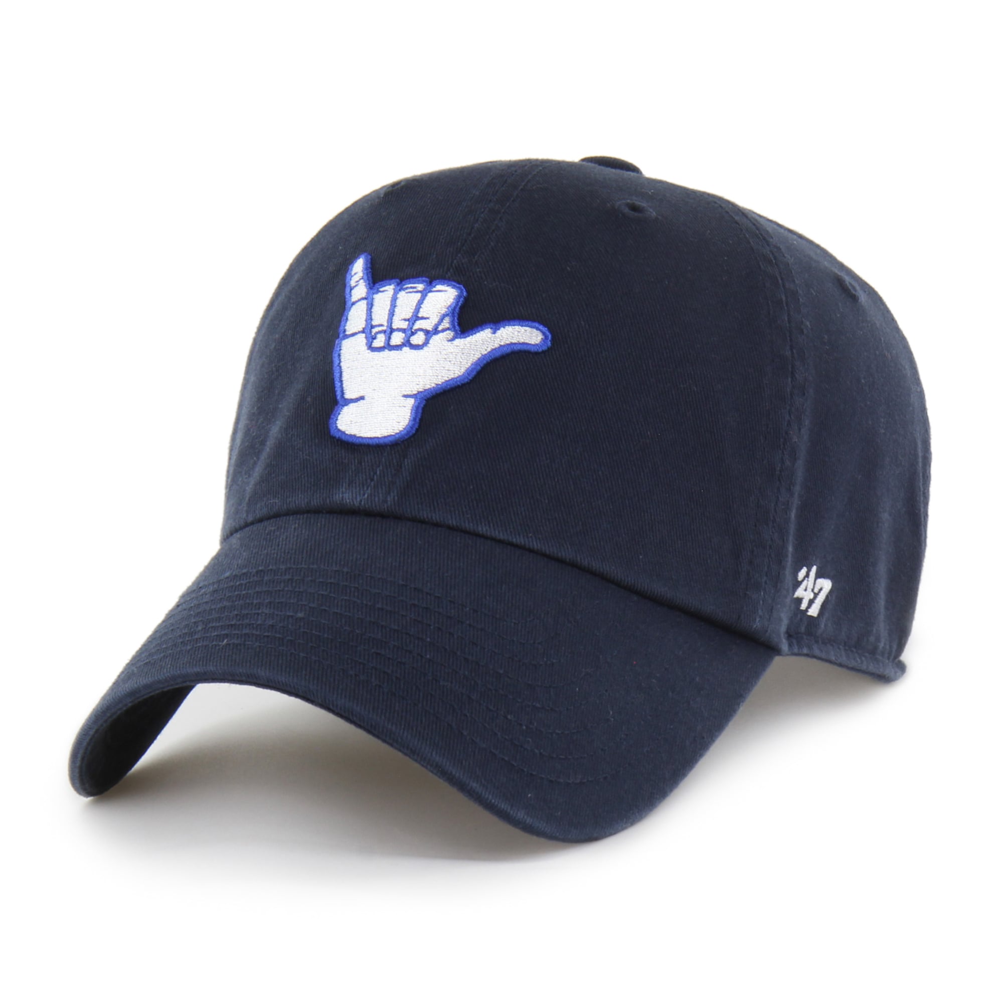 Unisex '47 Navy BYU Cougars Mascot Clean Up Adjustable Hat