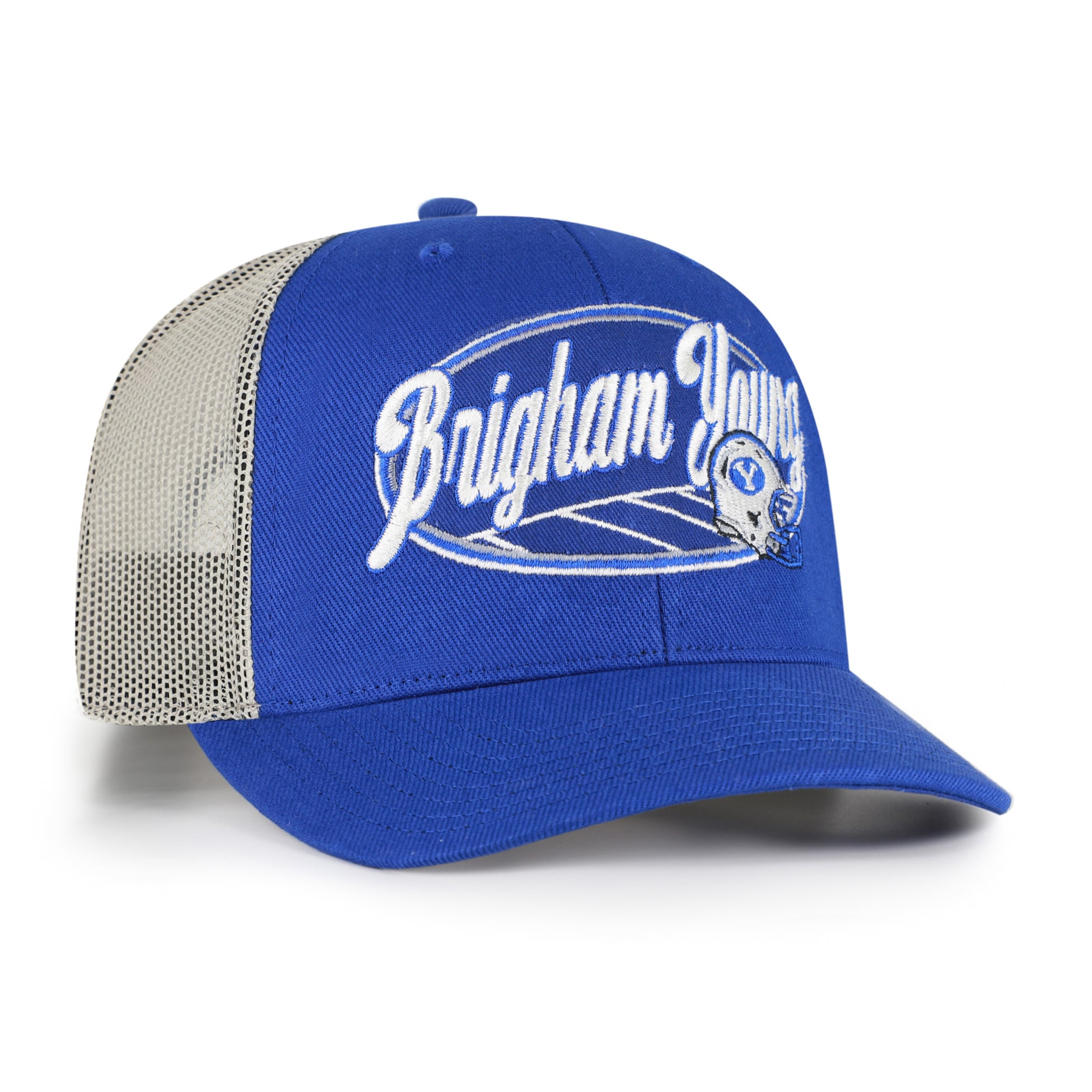 Unisex '47 Royal BYU Cougars Enfield Adjustable Trucker Hat