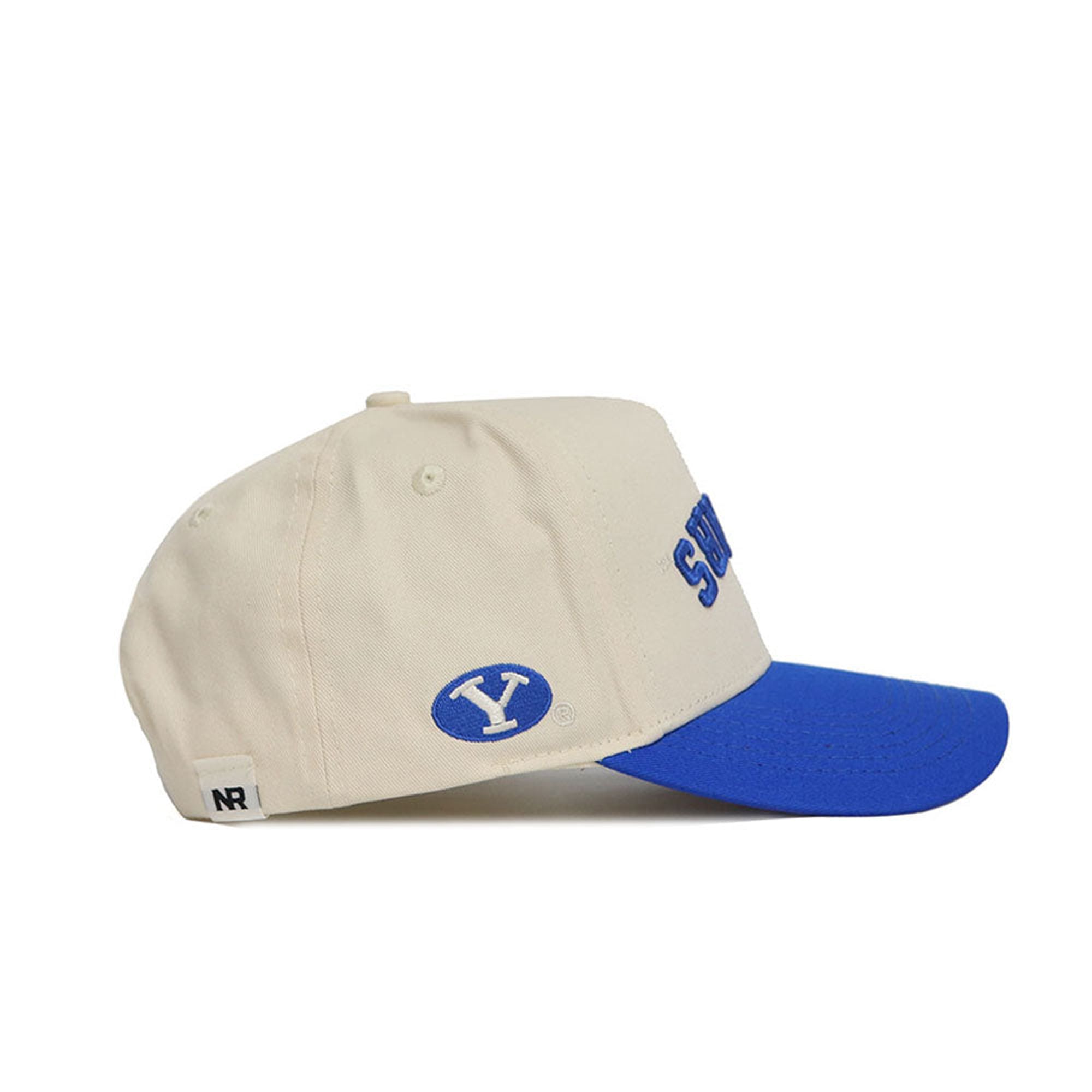 Casquette unisexe No Rivals Natural/Royal BYU Cougars Upside Down Classic Colors ajustable