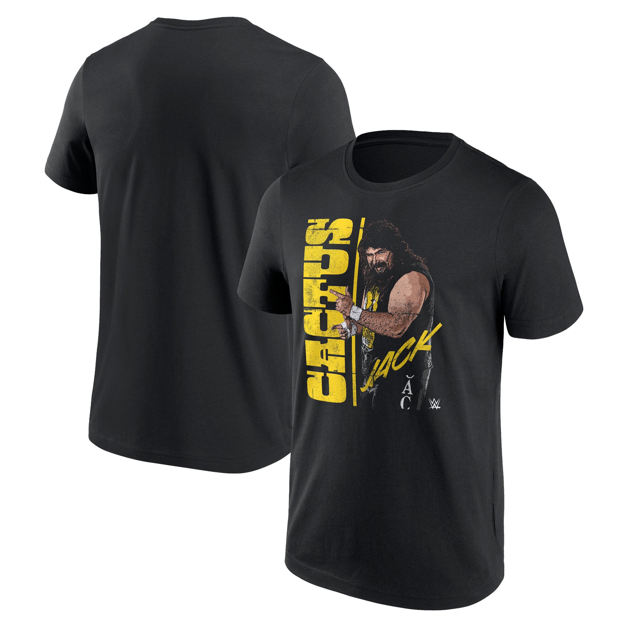 WWE Cactus Jack Pose T-Shirt - Black - Mens