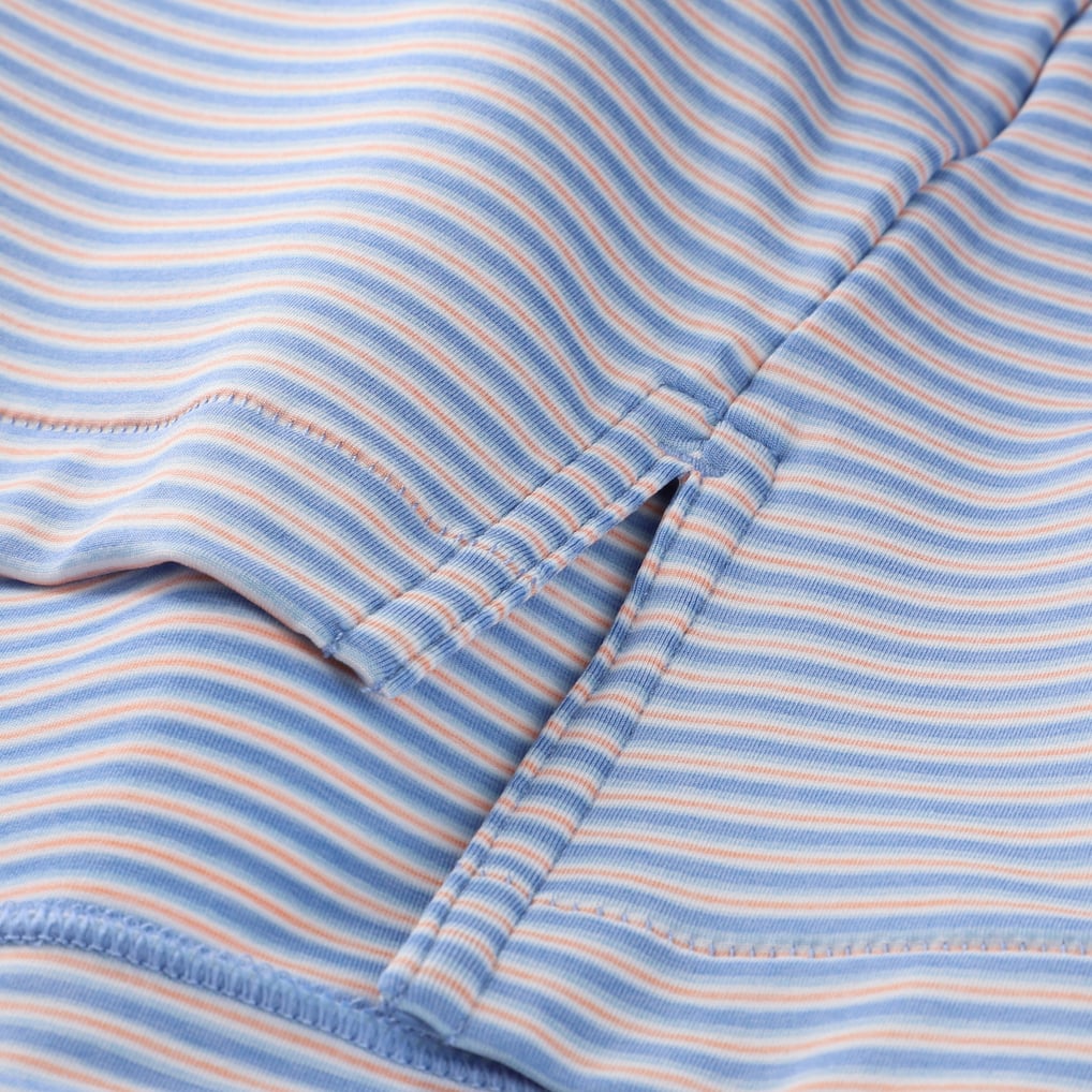 Men's Peter Millar Blue Cadillac Championship Owens Performance Jersey Polo