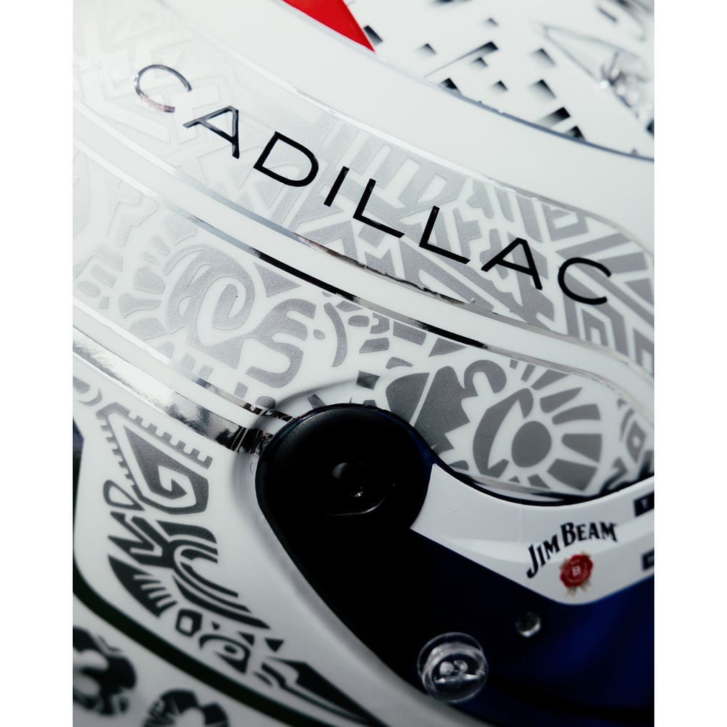 Cadillac Sergio Perez 1:4 2026 Mexico Helmet