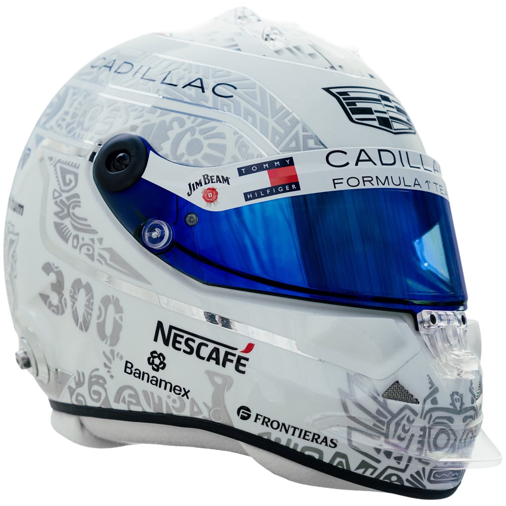 Cadillac Sergio Perez 1:4 2026 Mexico Helmet
