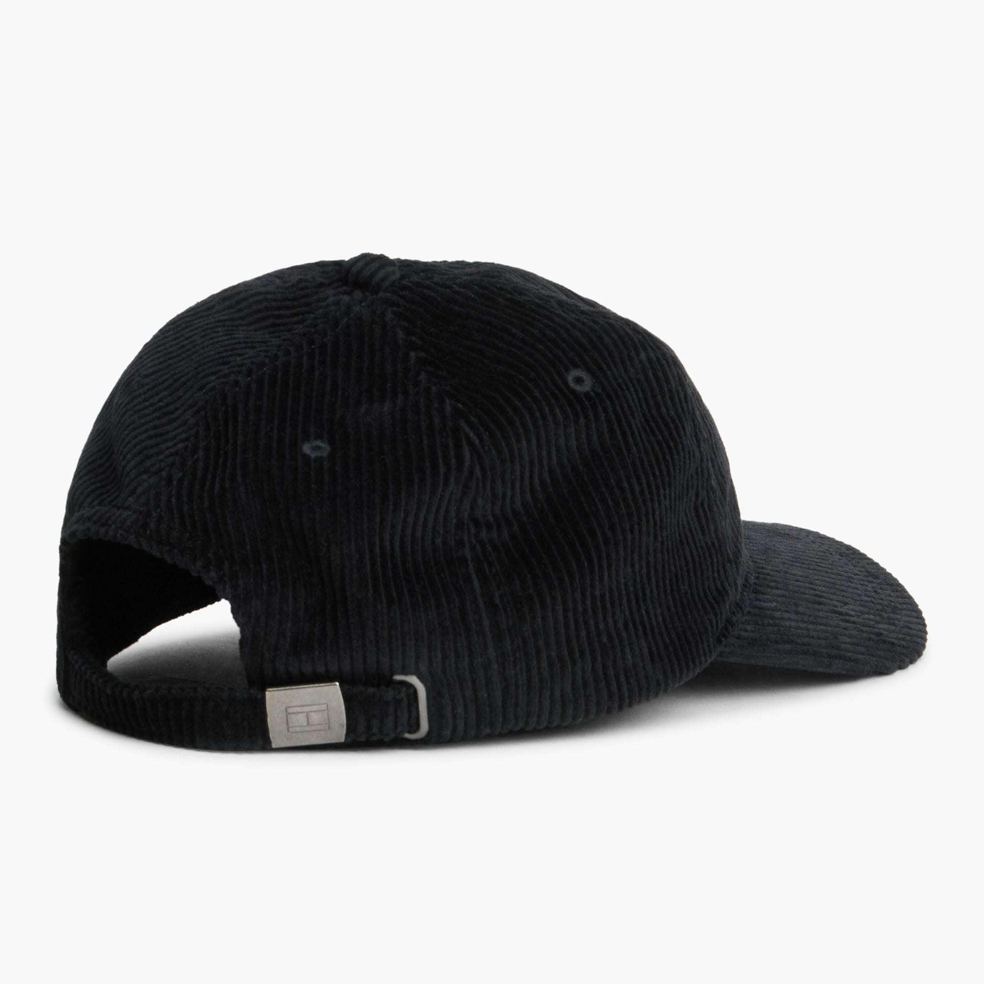 Chapeau unisexe Tommy Hilfiger noir Cadillac F1 Team Chevron en velours côtelé ajustable