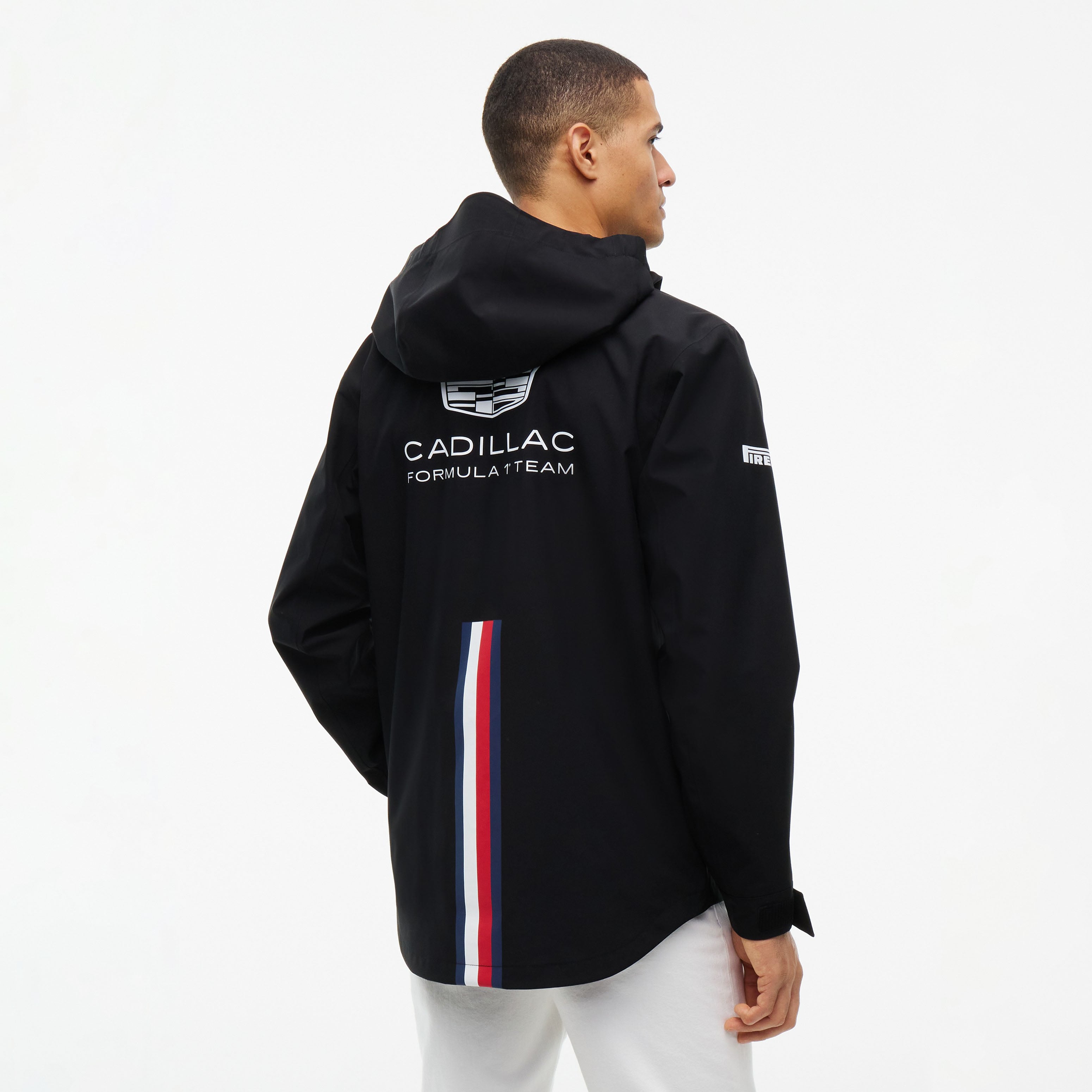Unisex Tommy Hilfiger Black Cadillac F1 Team Replica Tech Full-Zip Jacket