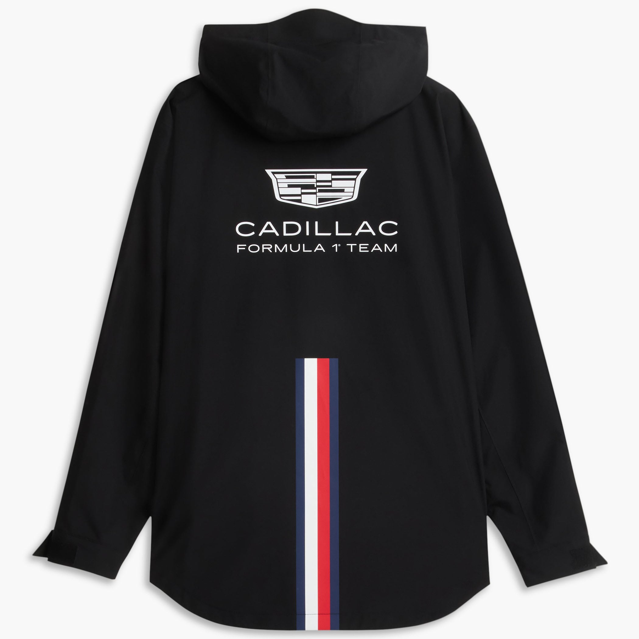 Unisex Tommy Hilfiger Black Cadillac F1 Team Replica Tech Full-Zip Jacket